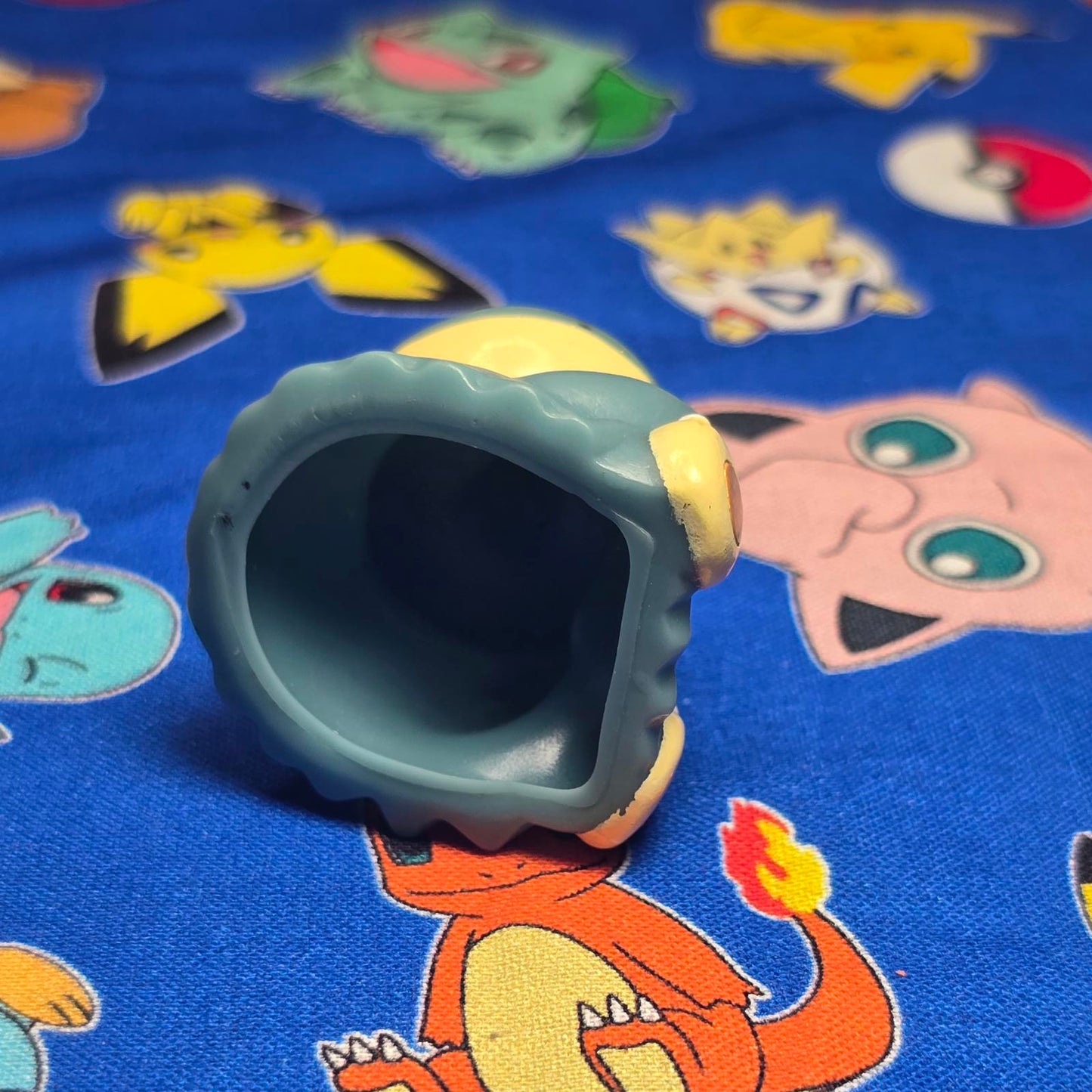 Pokemon Munchlax Figure Finger Puppet 2005 Nintendo Bandai PVC Vintage Japan USA