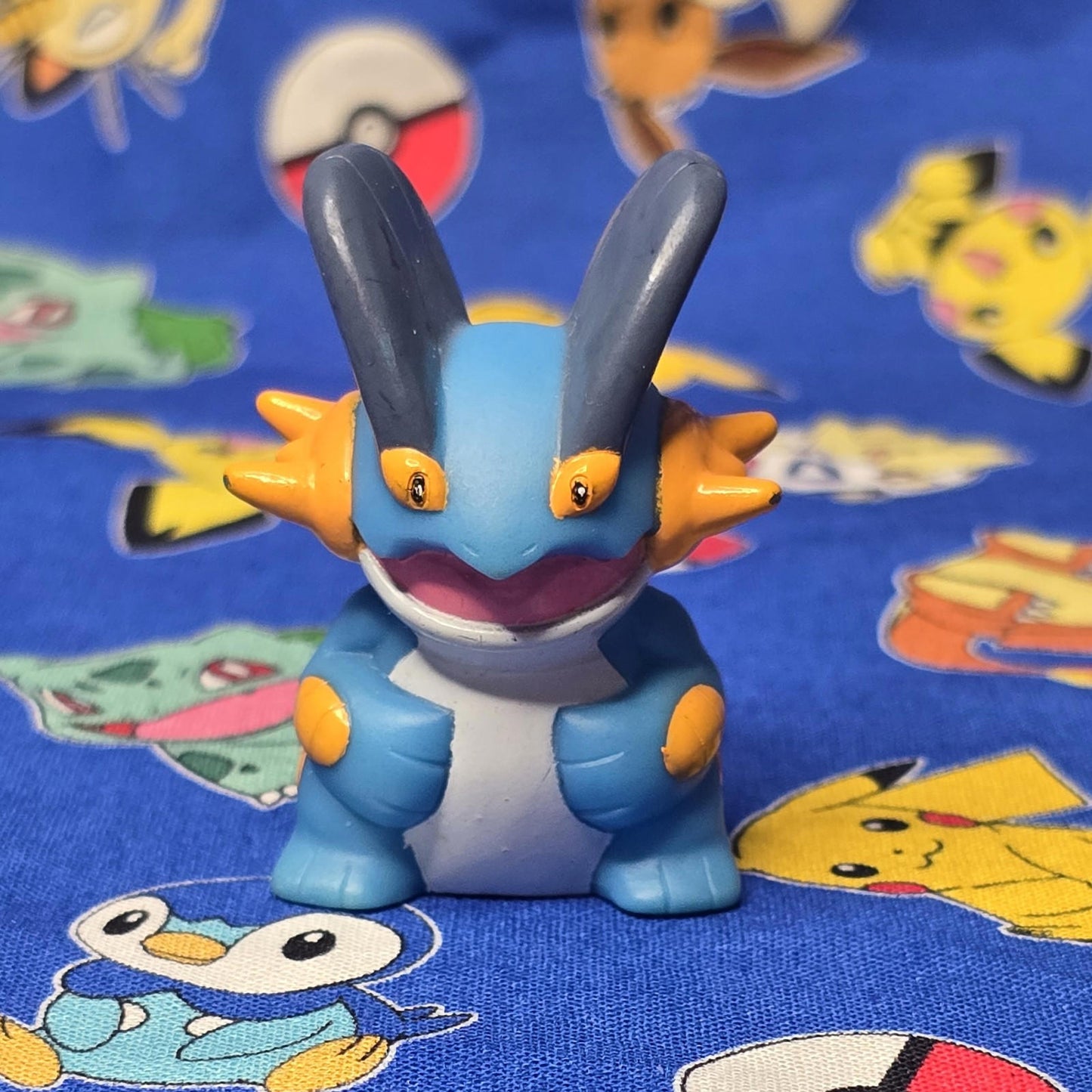 Pokemon Swampert Figure Finger Puppet 2009 Nintendo Bandai PVC Japan USA Seller