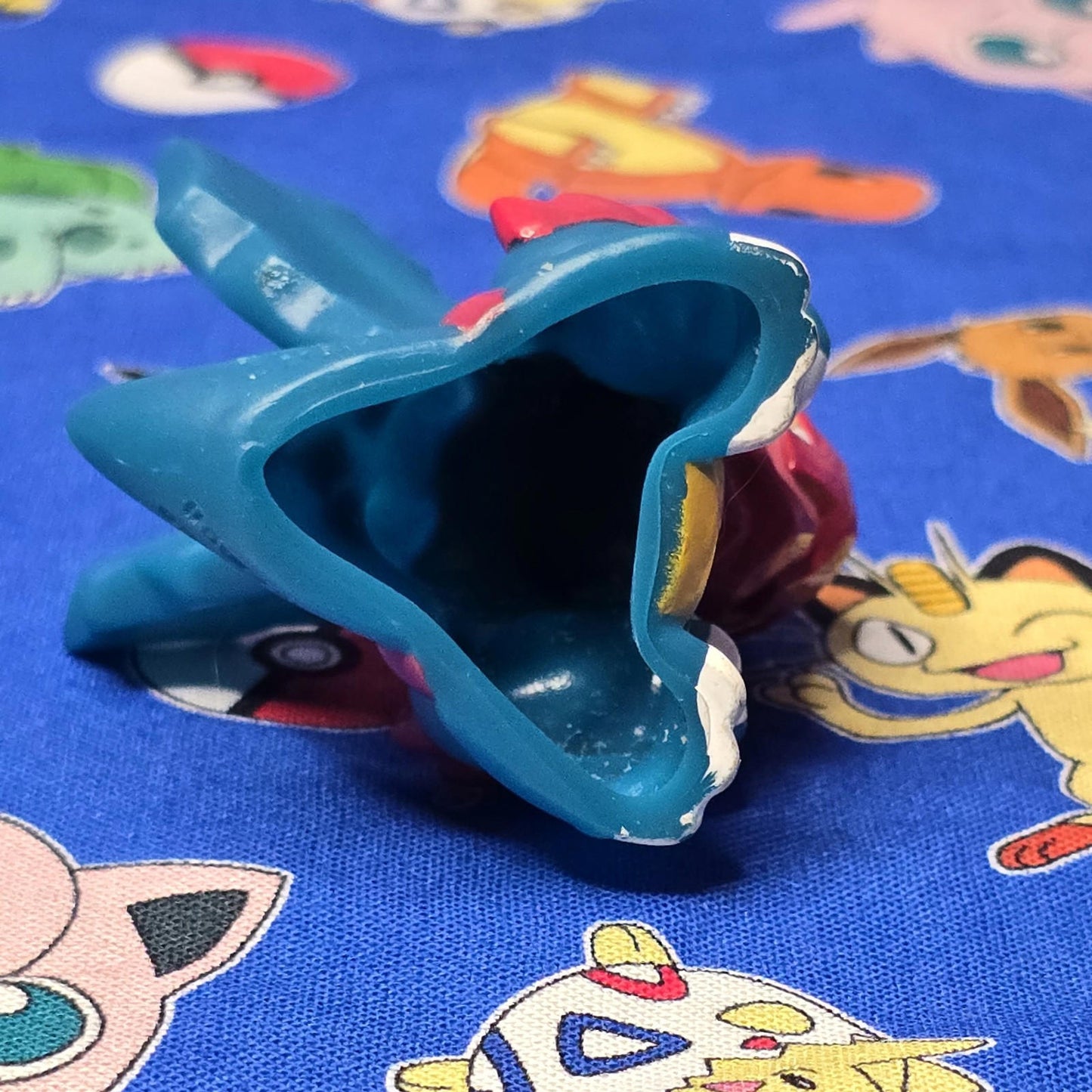 Pokemon Druddigon Figure Finger Puppet 2012 Nintendo Bandai PVC Vintage Japan US