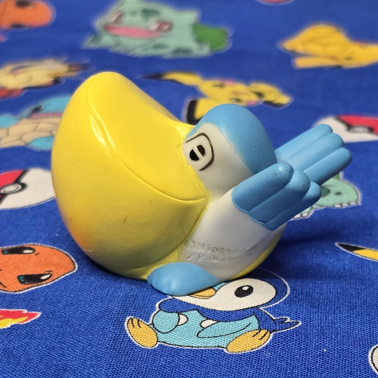 Pokemon Pelipper Figure Finger Puppet 2006 Nintendo Bandai PVC Vintage Japan USA