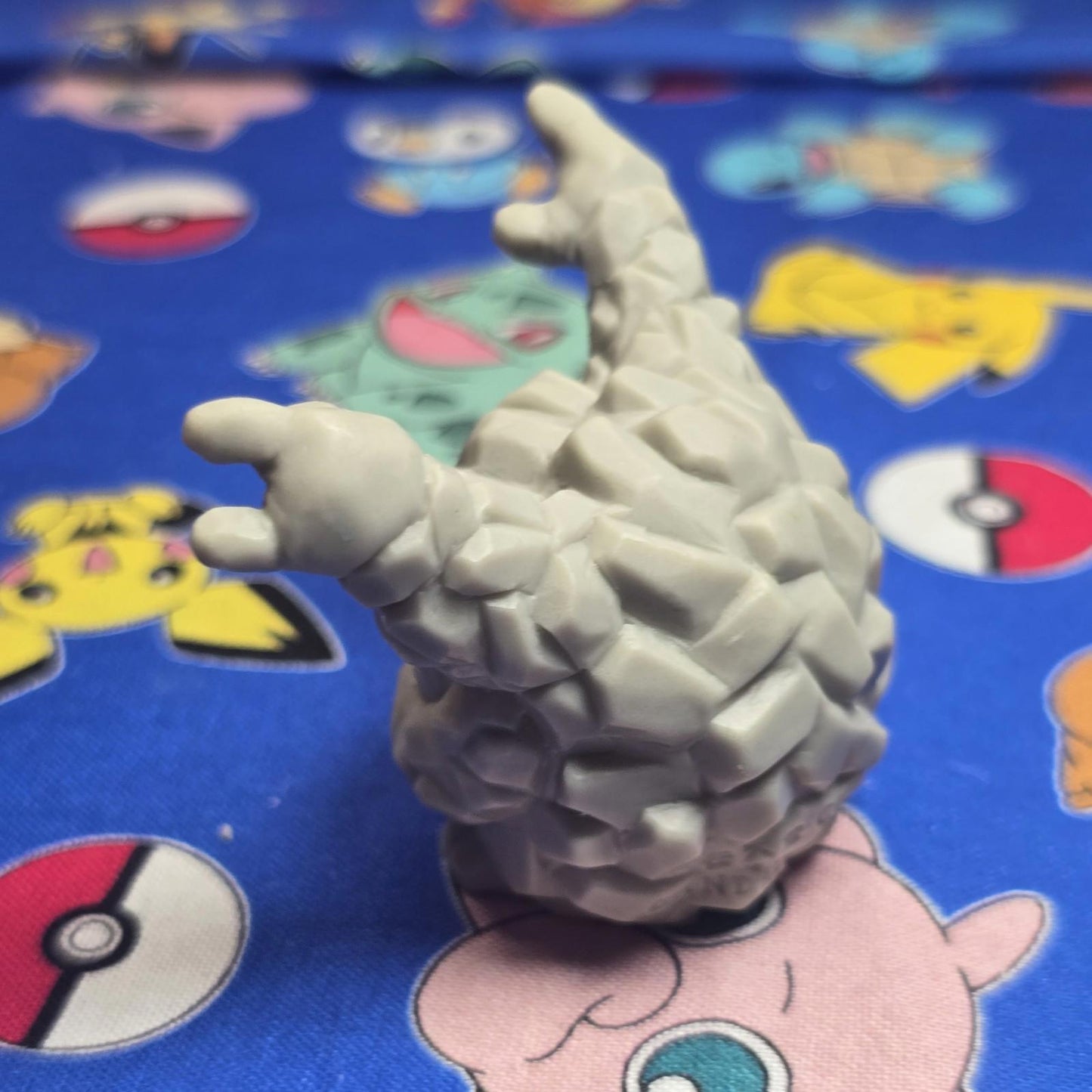 Pokemon Graveler Figure Finger Puppet 1997 Bandai Nintendo Vintage PVC Japan USA