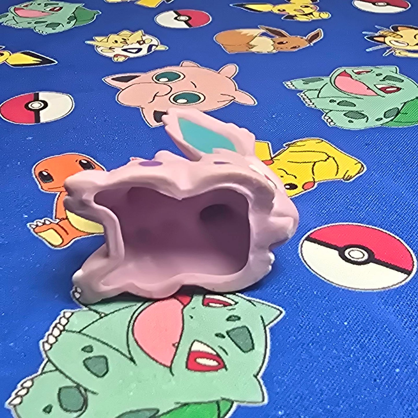 Pokemon Nidoran Figure Finger Puppet 1997 Nintendo Bandai Vintage Japan USA