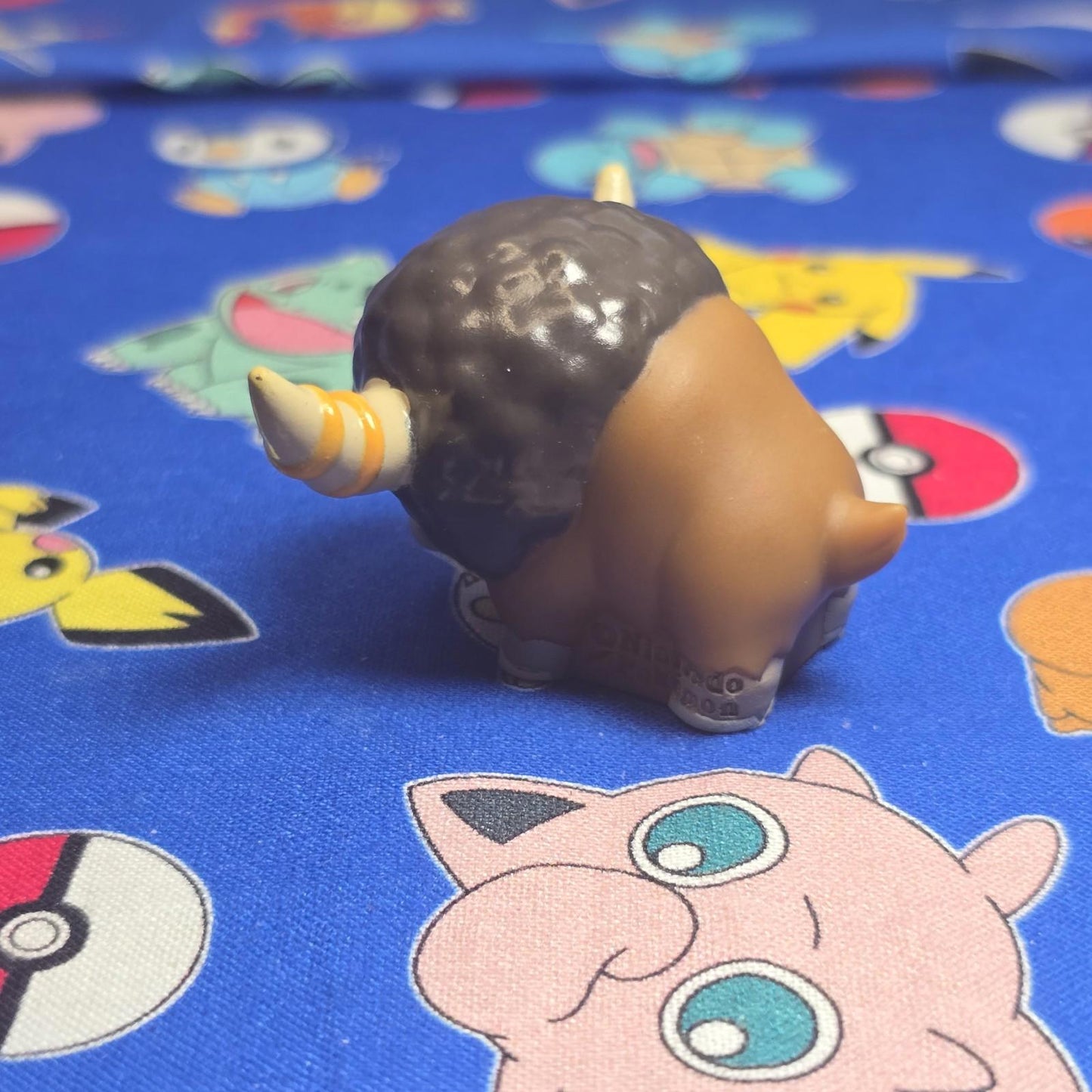 Pokemon Bouffalant Figure Finger Puppet 2011 Nintendo Bandai PVC Japan US Seller