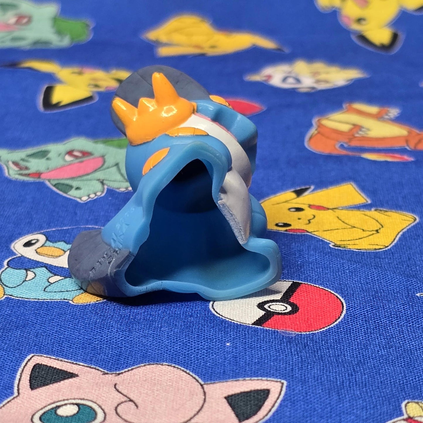 Pokemon Swampert Figure Finger Puppet 2009 Nintendo Bandai PVC Japan USA Seller
