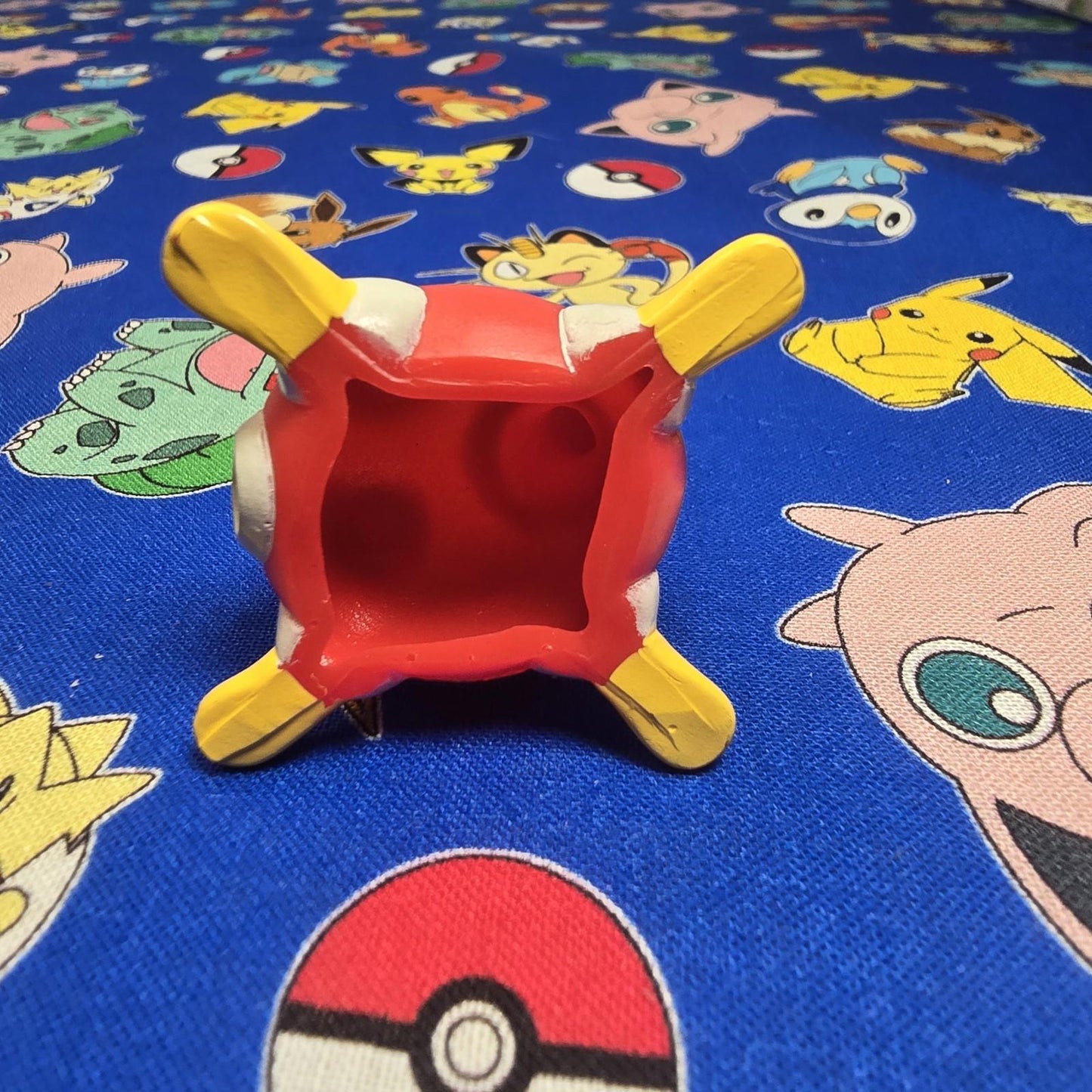 Pokemon Shuckle Figure Finger Puppet 2001 Nintendo Bandai PVC Vintage Japan US