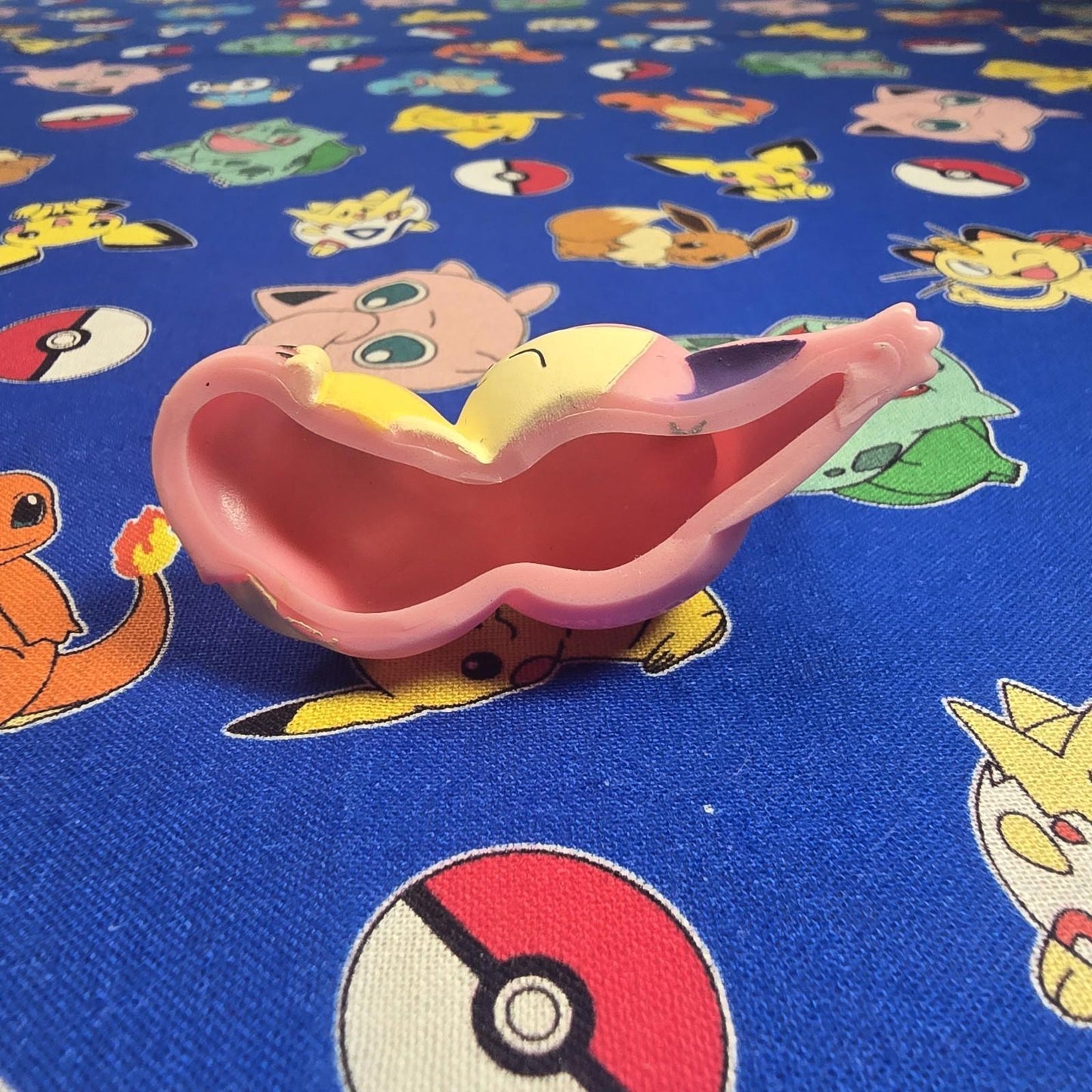 Pokemon Skitty Figure Finger Puppet 2006 Nintendo Bandai PVC Vintage Japan USA