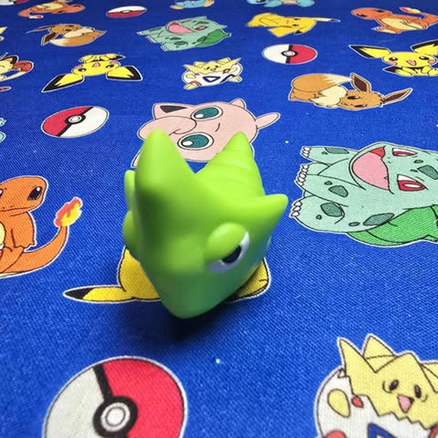 Pokemon Metapod Figure Finger Puppet 1997 Nintendo Bandai PVC Vintage Japan USA
