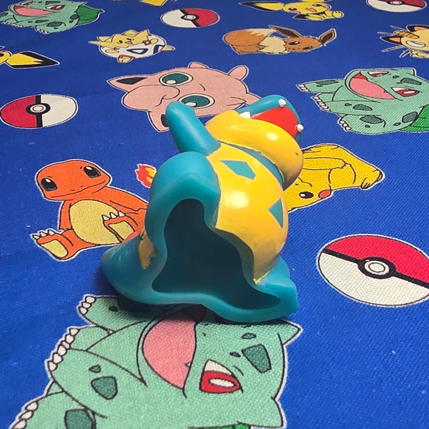 Pokemon Crocnaw Figure Finger Puppets 2008 Nintendo Bandai PVC Japan USA Seller