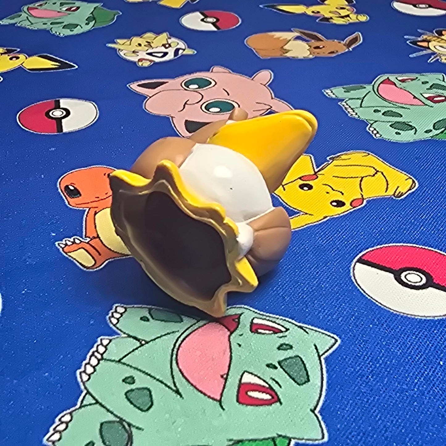 Pokemon Farfetch'd Figure Finger Puppet 1997 Nintendo Bandai PVC Vintage Japan