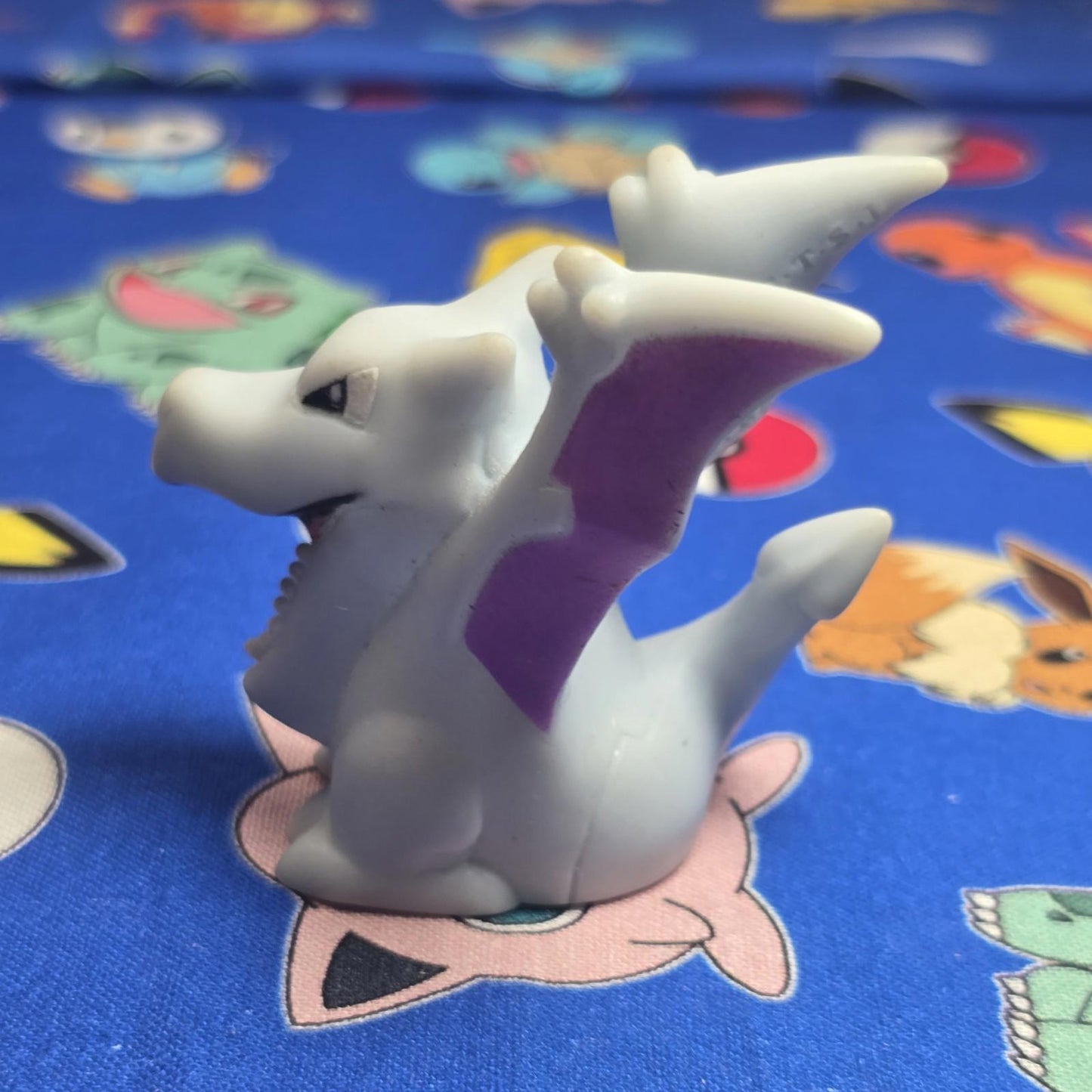 Pokemon Aerodactyl Figure Finger Puppet 1998 Nintendo Bandai Vintage Japan USA