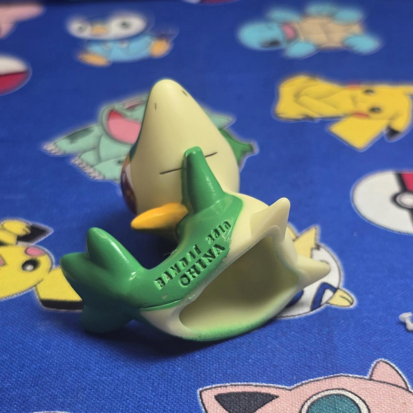 Pokemon Snivy Figure Finger Puppet 2010 Nintendo Bandai PVC Japan USA Seller