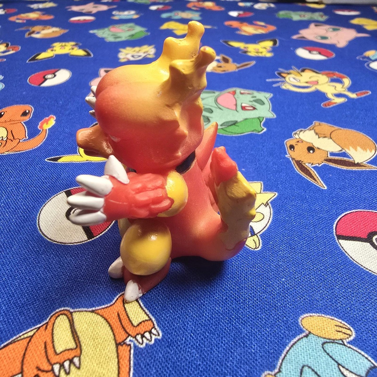Pokemon Magmar Figure Finger Puppet 1997 Nintendo Bandai Vintage Japan US Seller