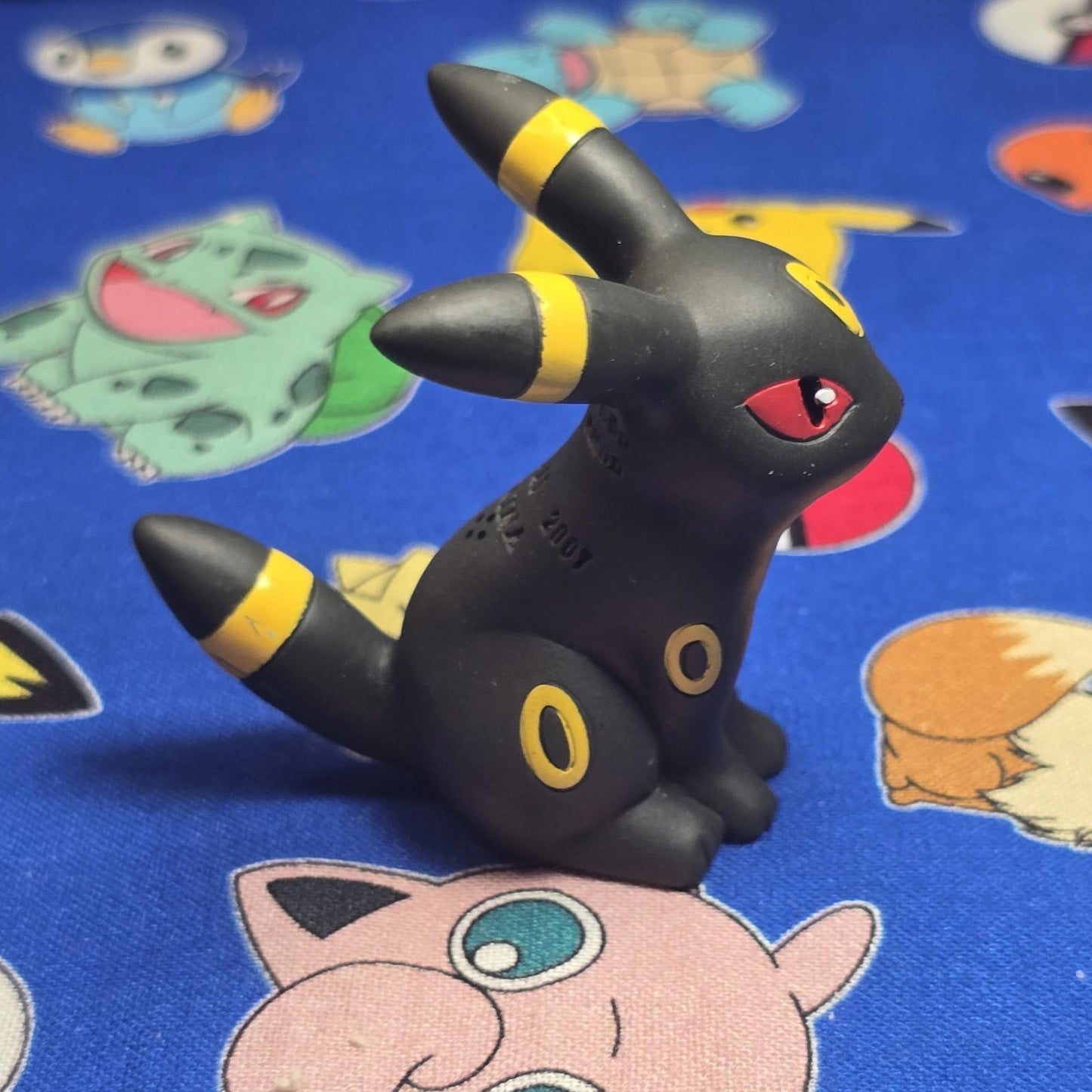 Pokemon Umbreon Figure Finger Puppet 2007 Nintendo Bandai PVC Japan USA Seller
