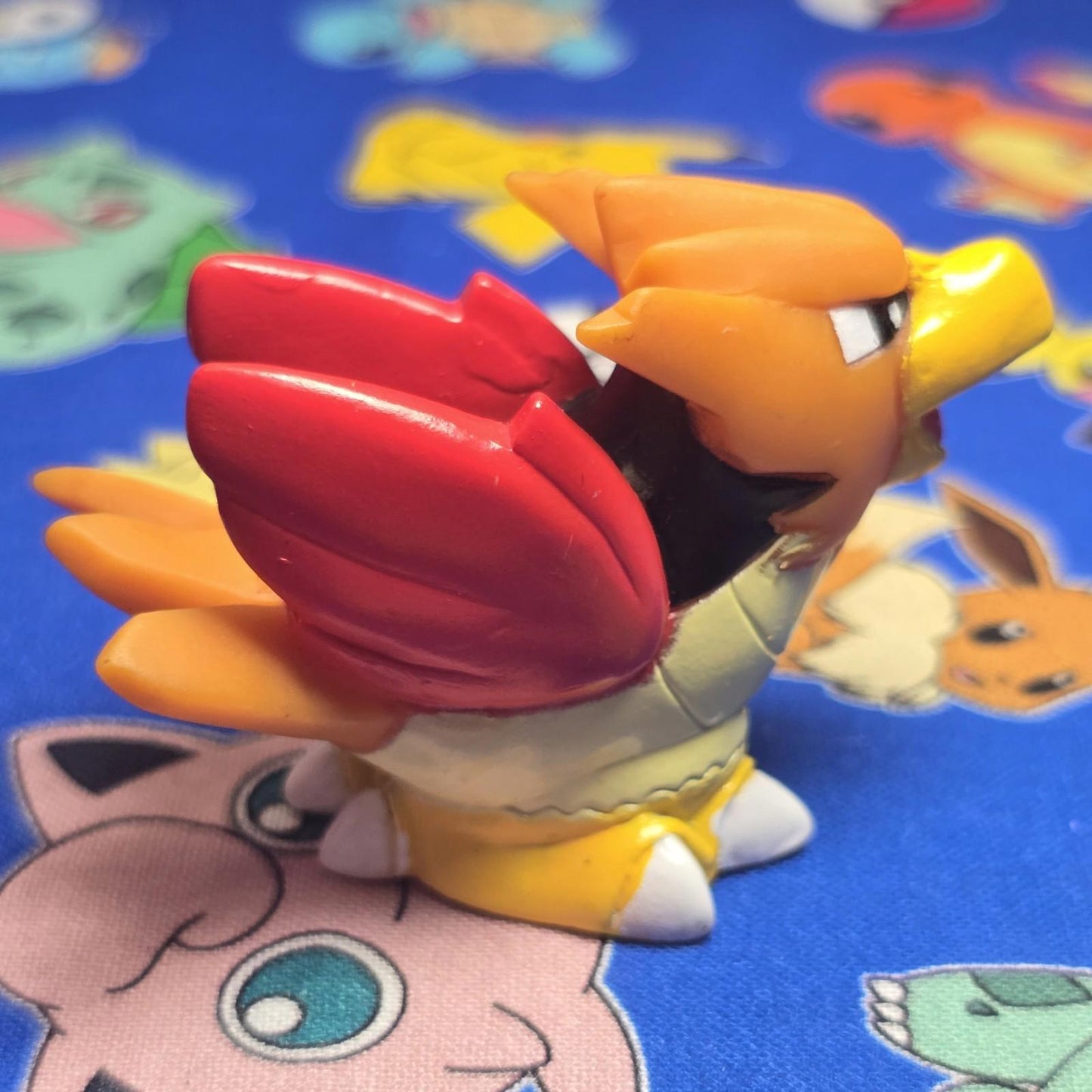 Pokemon Spearow Red Figure Finger Puppet 1997 Bandai Nintendo Vintage Japan USA