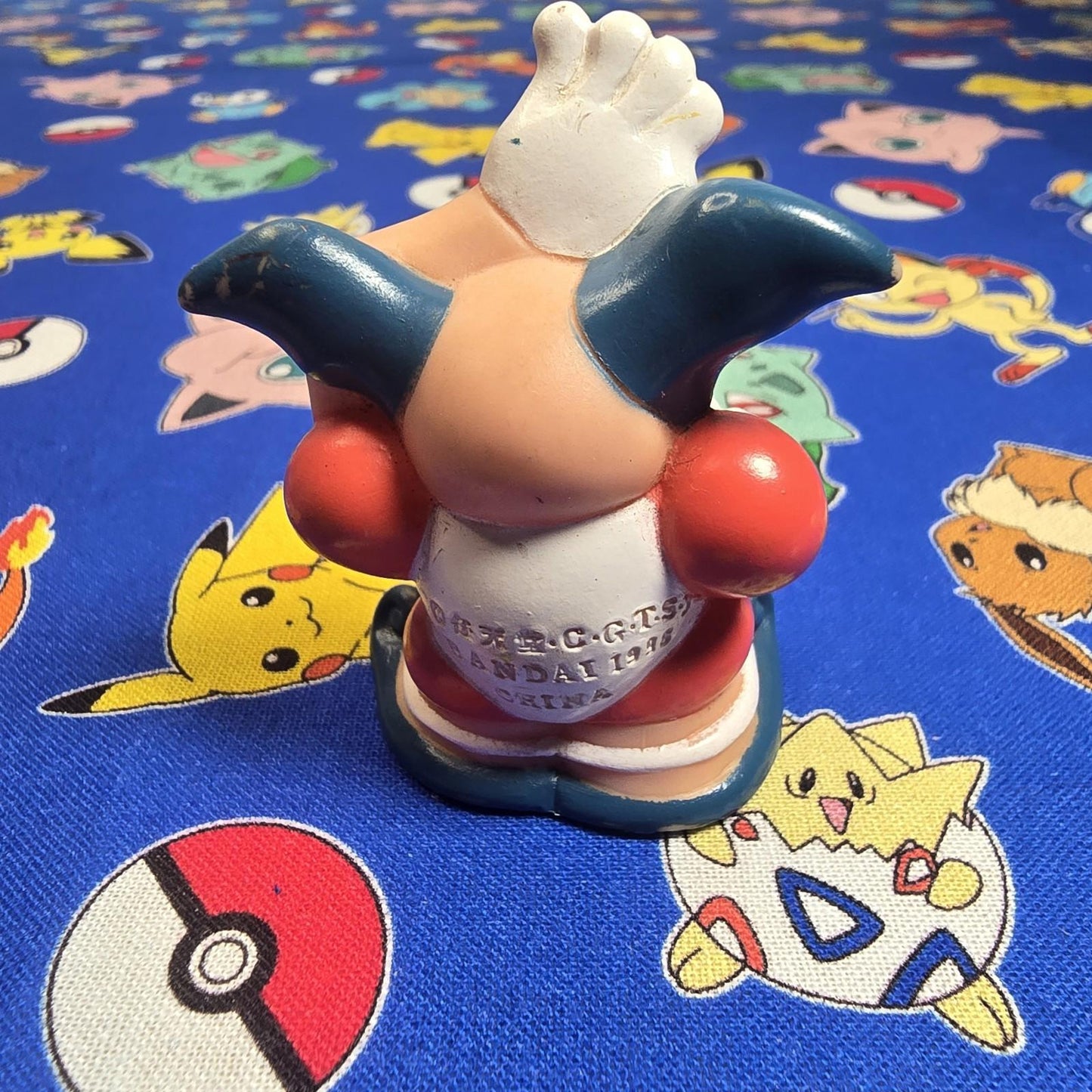 Pokemon Mr Mime Dark Figure Finger Puppet 1998 Nintendo Bandai Vintage Japan USA