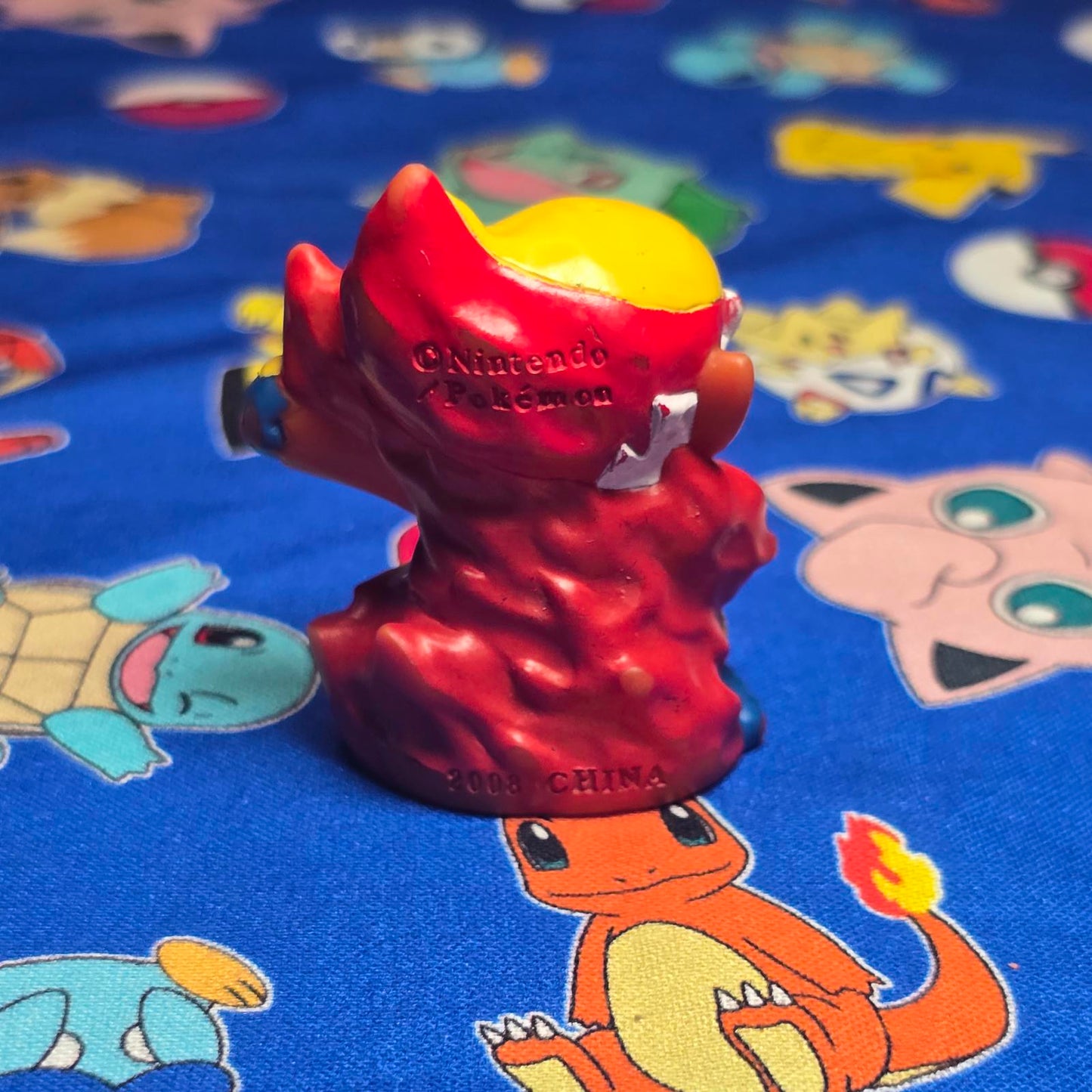 Pokemon Infernape Figure Finger Puppet 2008 Nintendo Bandai PVC Japan USA Seller