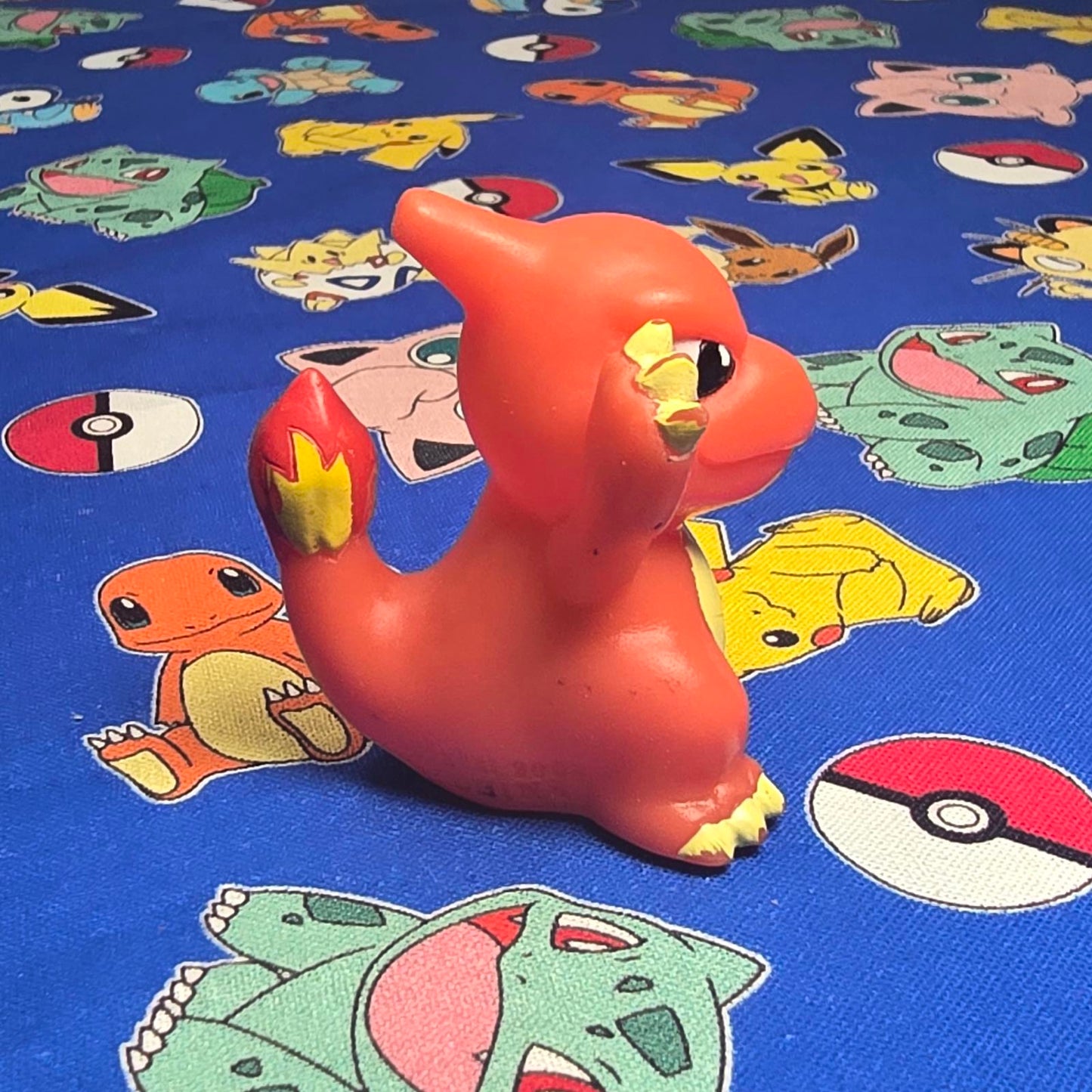 Pokemon Charmeleon Figure Finger Puppet 2001 Nintendo Bandai Vintage Japan USA