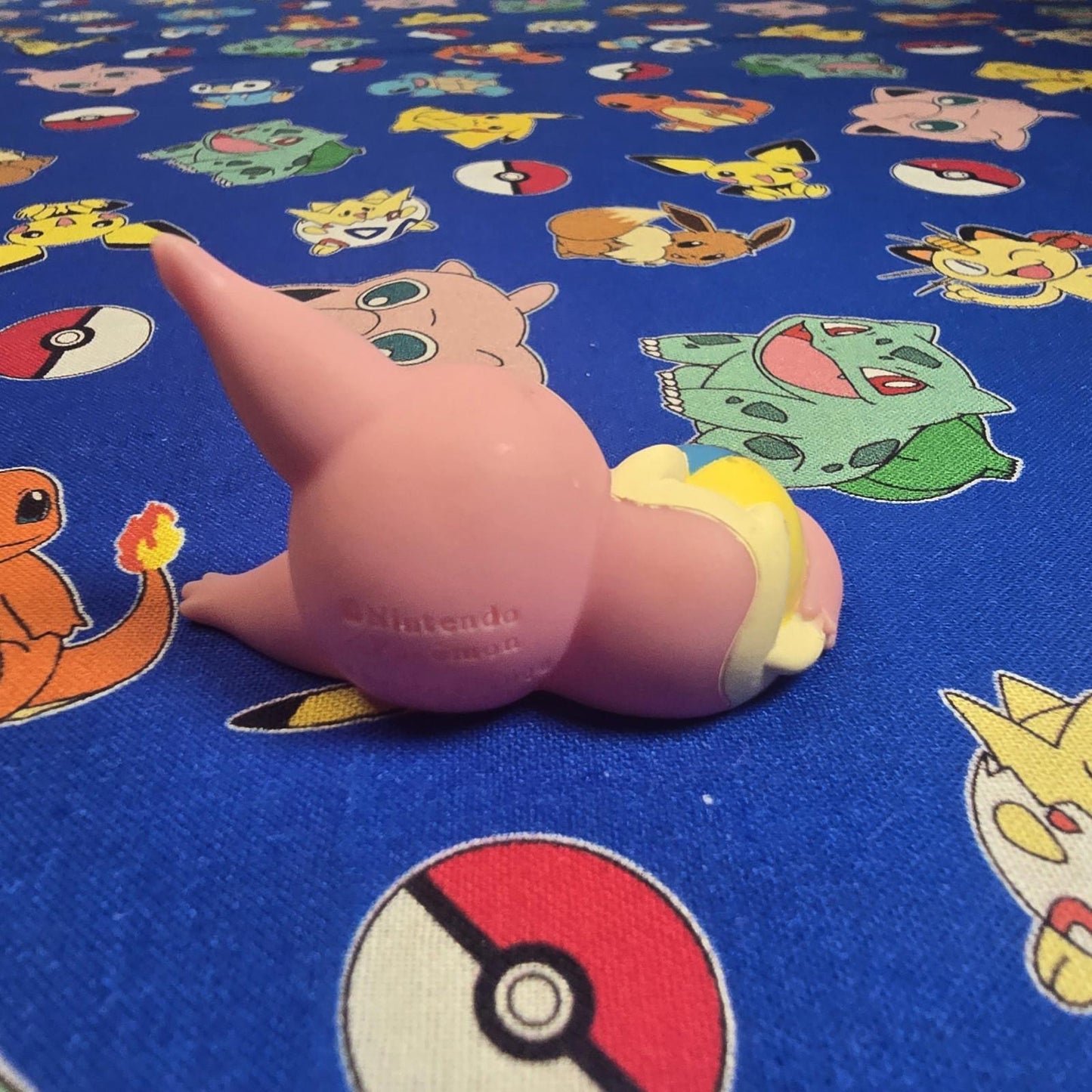Pokemon Skitty Figure Finger Puppet 2006 Nintendo Bandai PVC Vintage Japan USA