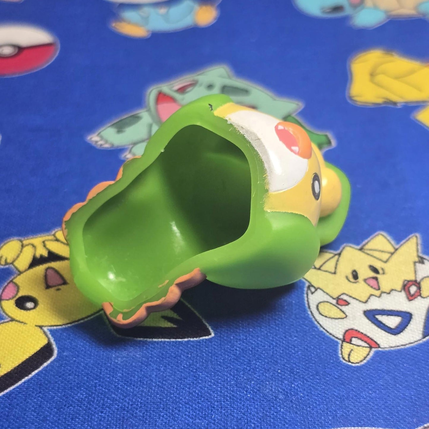Pokemon Sewaddle Figure Finger Puppet 2010 Nintendo Bandai PVC Japan USA Seller