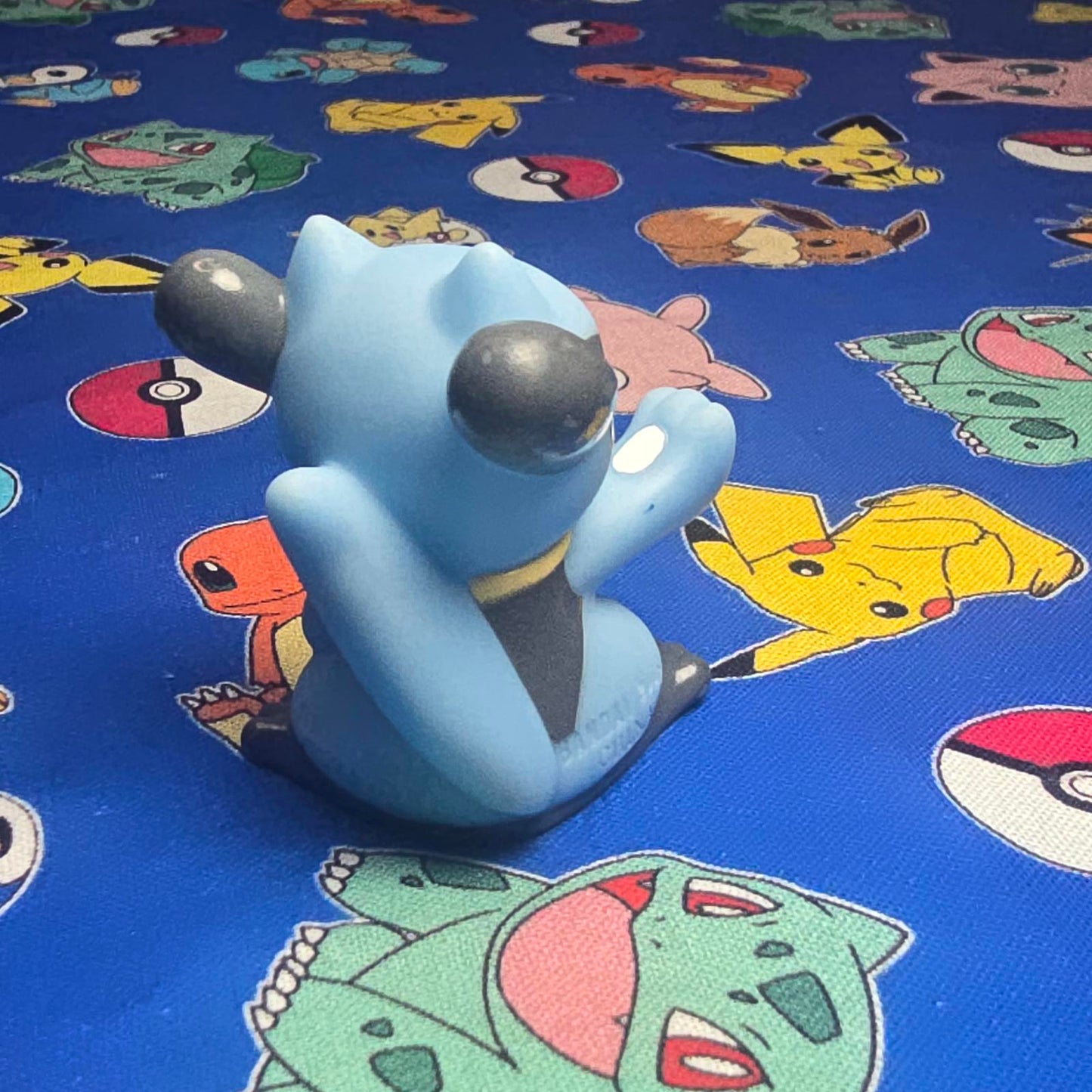 Pokemon Riolu Figure Finger Puppet 2008 Nintendo Bandai PVC Toy Japan USA Seller