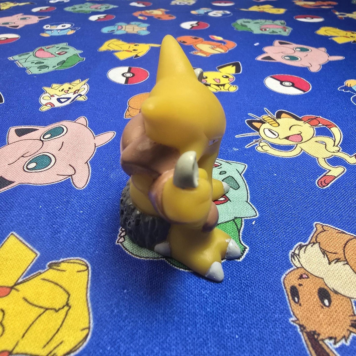 Pokemon Alakazam Figure Finger Puppet 1998 Nintendo Bandai PVC Vintage Japan USA