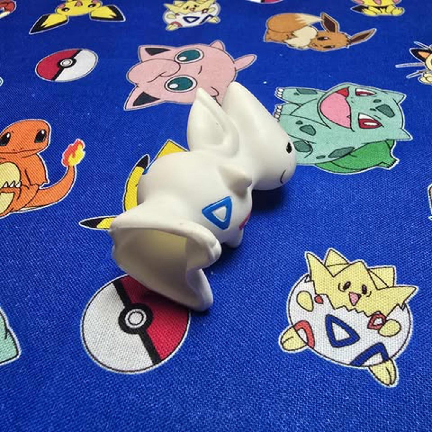 Pokemon Togetic Figure Finger Puppet 2001 Nintendo Bandai PVC Vintage Japan USA