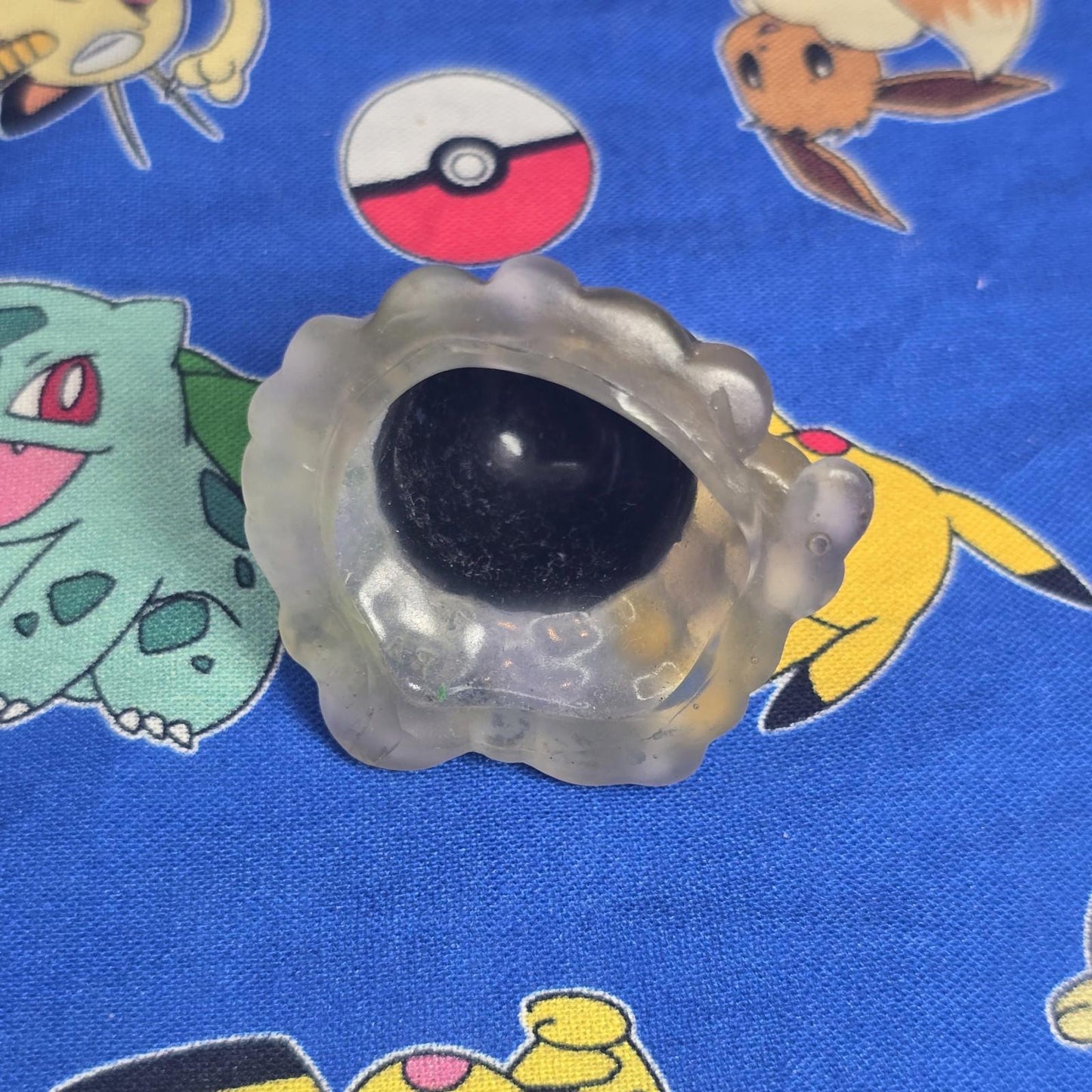 Pokemon Gastly Clear Figure Finger Puppet 1997 Nintendo Bandai Japan USA Seller