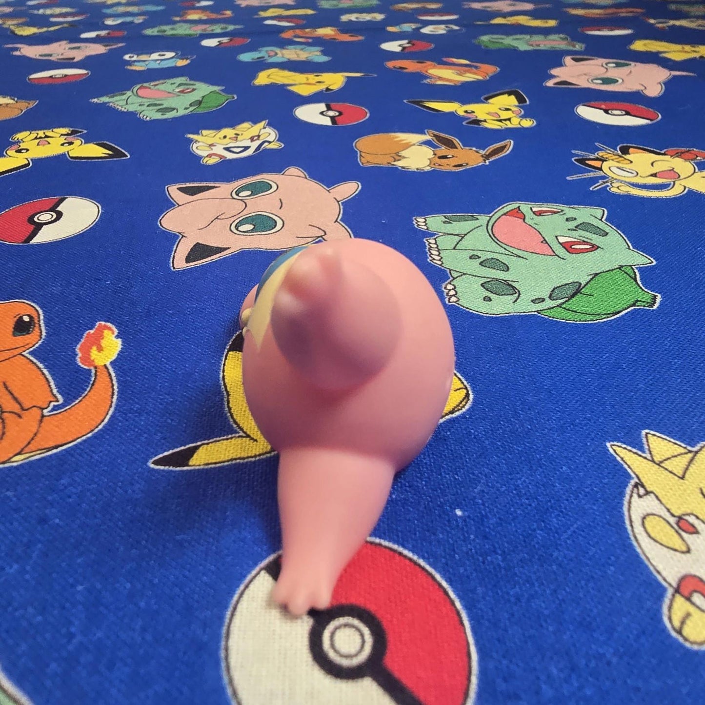 Pokemon Skitty Figure Finger Puppet 2006 Nintendo Bandai PVC Vintage Japan USA