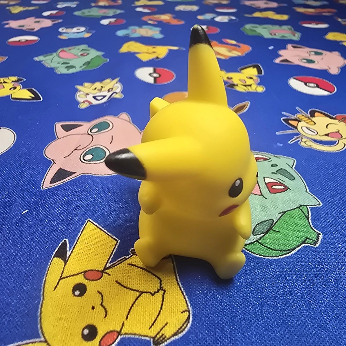 Pokemon Pikachu Figure Finger Puppet 2007 Nintendo Bandai PVC Japan USA Seller