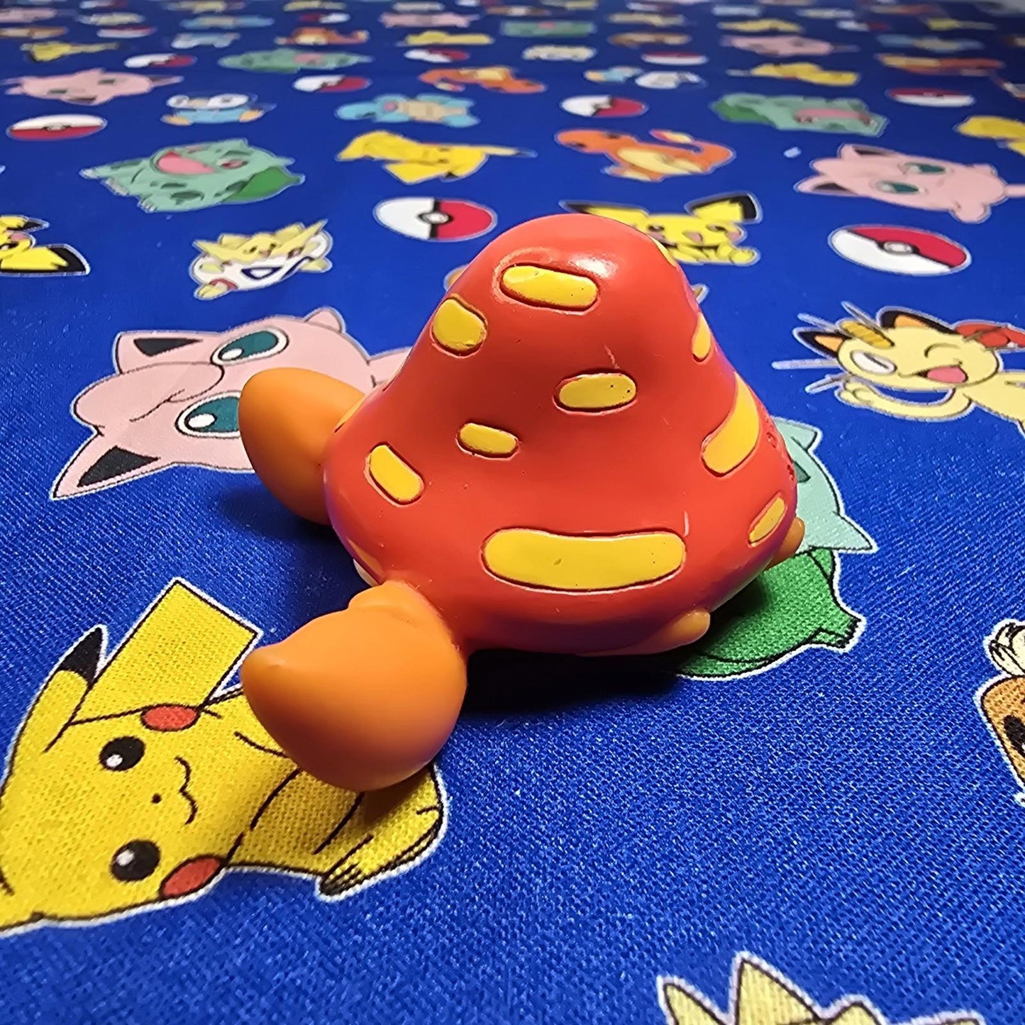 Pokemon Parasect Figure Finger Puppet 1998 Nintendo Bandai Vintage PVC Japan USA
