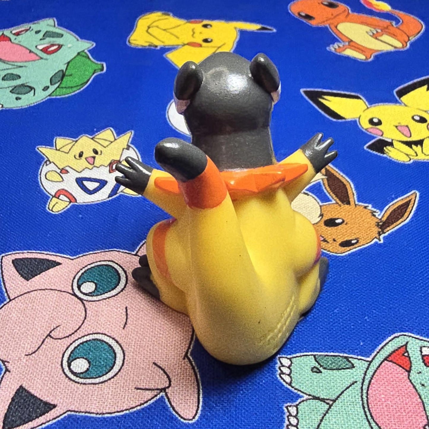 Pokemon Heliolisk Figure Finger Puppet 2013 Nintendo Bandai PVC Japan USA Seller