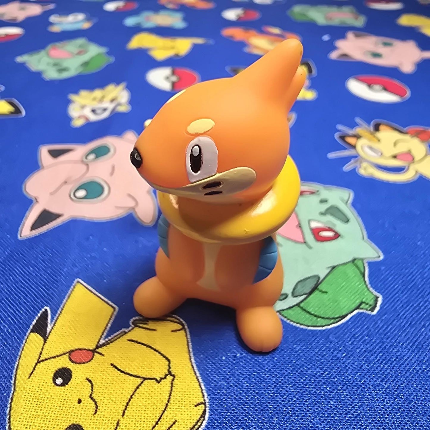 Pokemon Buizel Figure Finger Puppet 2006 Nintendo Bandai PVC Japan US Seller