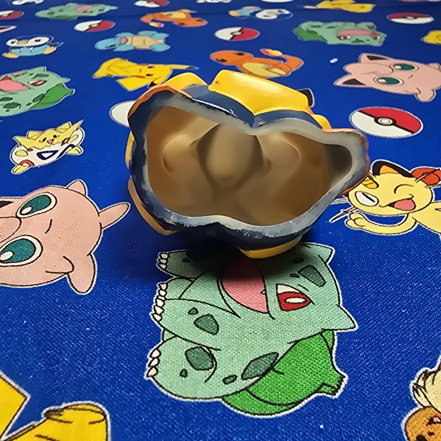 Pokemon Hariyama Figure Finger Puppet 2004 Nintendo Bandai PVC Japan USA Seller