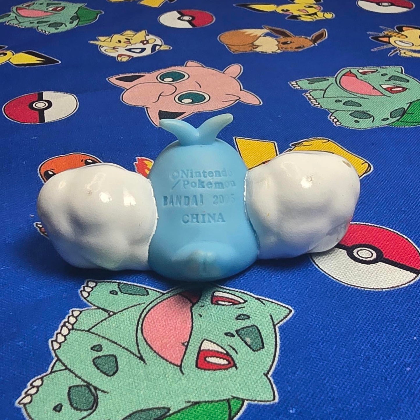 Pokemon Swablu Figure Finger Puppet 2005 Nintendo Bandai PVC Vintage Japan USA