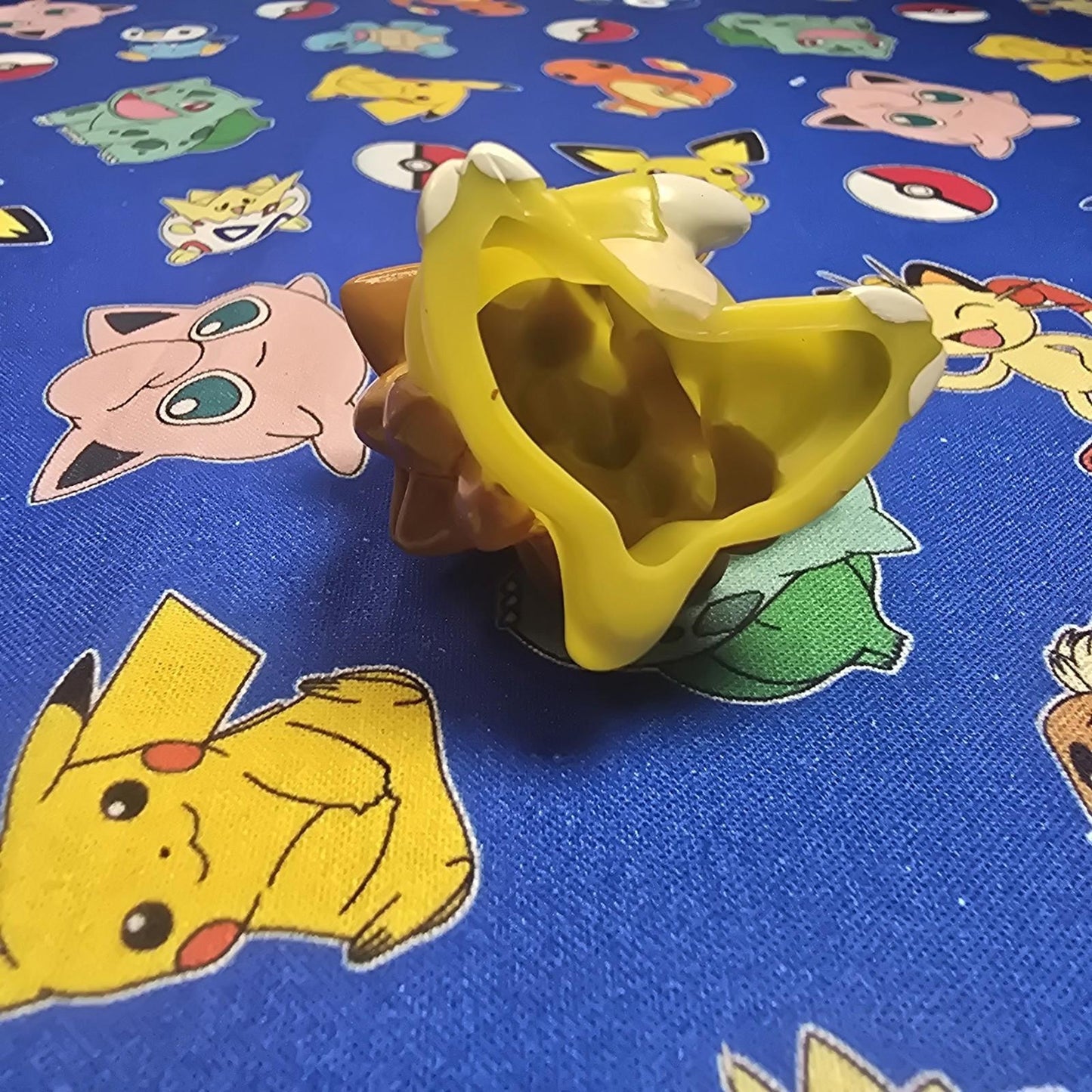 Pokemon Sandslash Dark Figure Finger Puppet 1997 Bandai Nintendo PVC Vintage USA