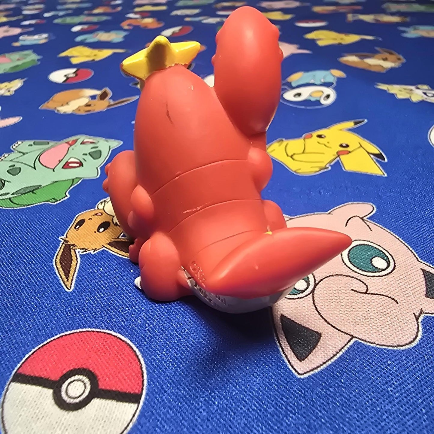 Pokemon Crawdaunt Figure Finger Puppet 2006 Nintendo Bandai PVC Vintage Japan US