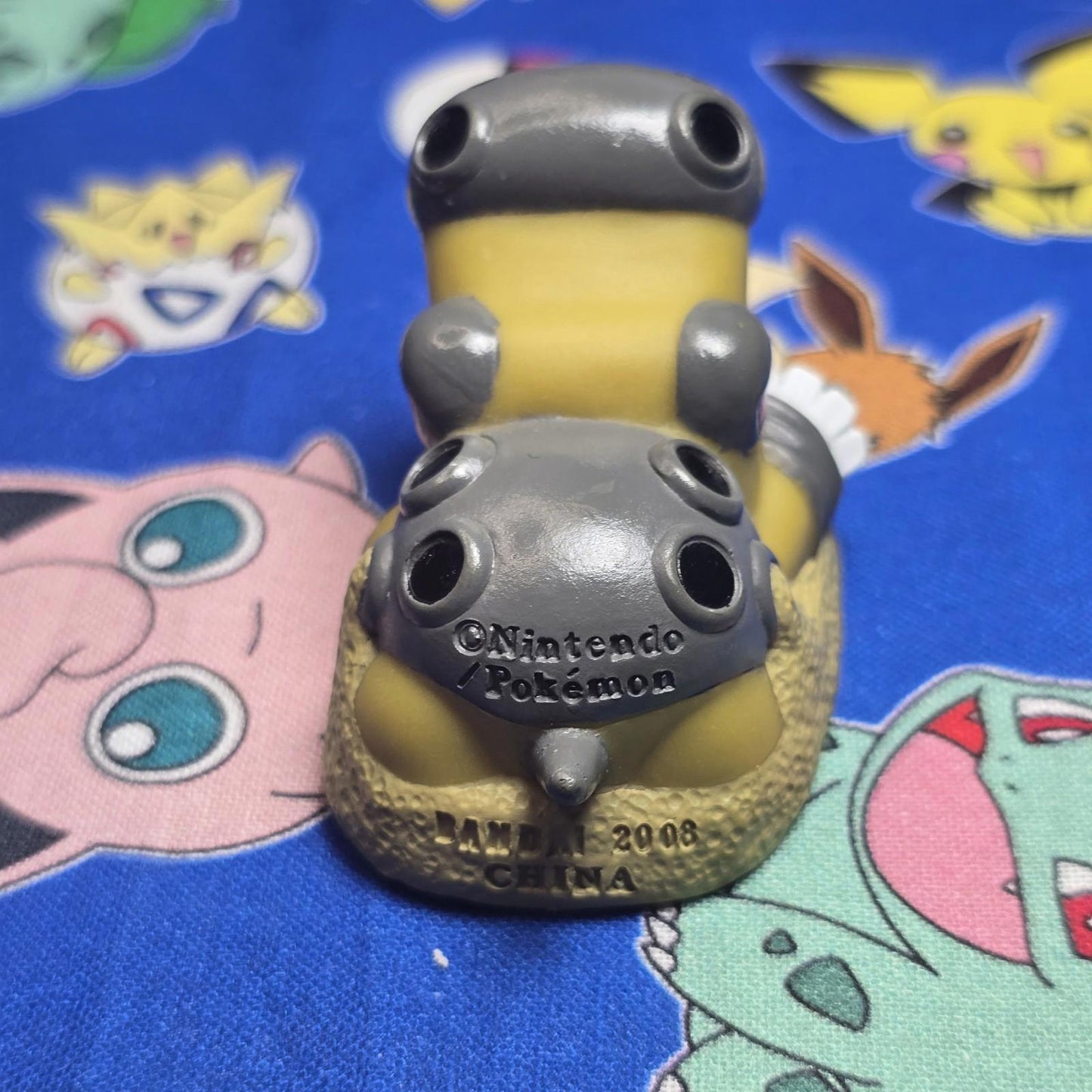Pokemon Hippowdon Figure Finger Puppet 2008 Nintendo Bandai Japan PVC USA Seller