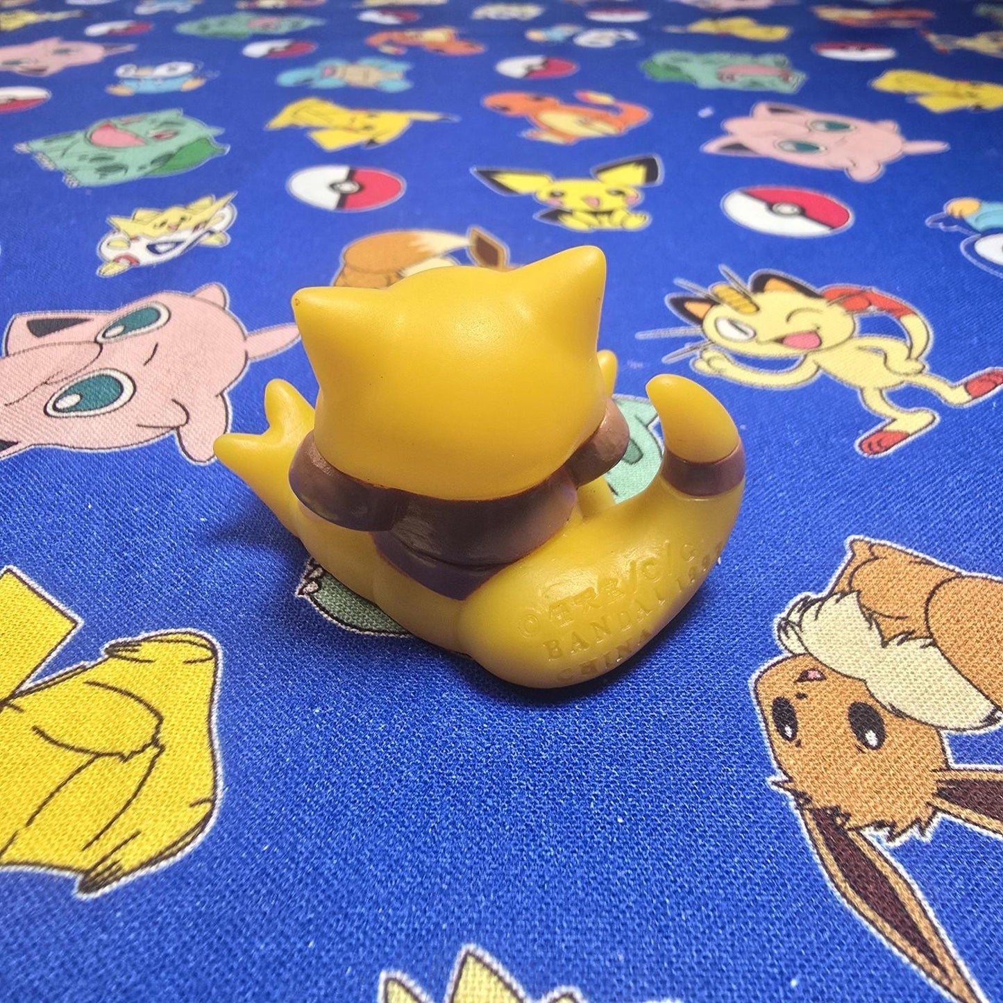 Pokemon Abra Figure Finger Puppet 1997 Bandai Nintendo Vintage USA Seller