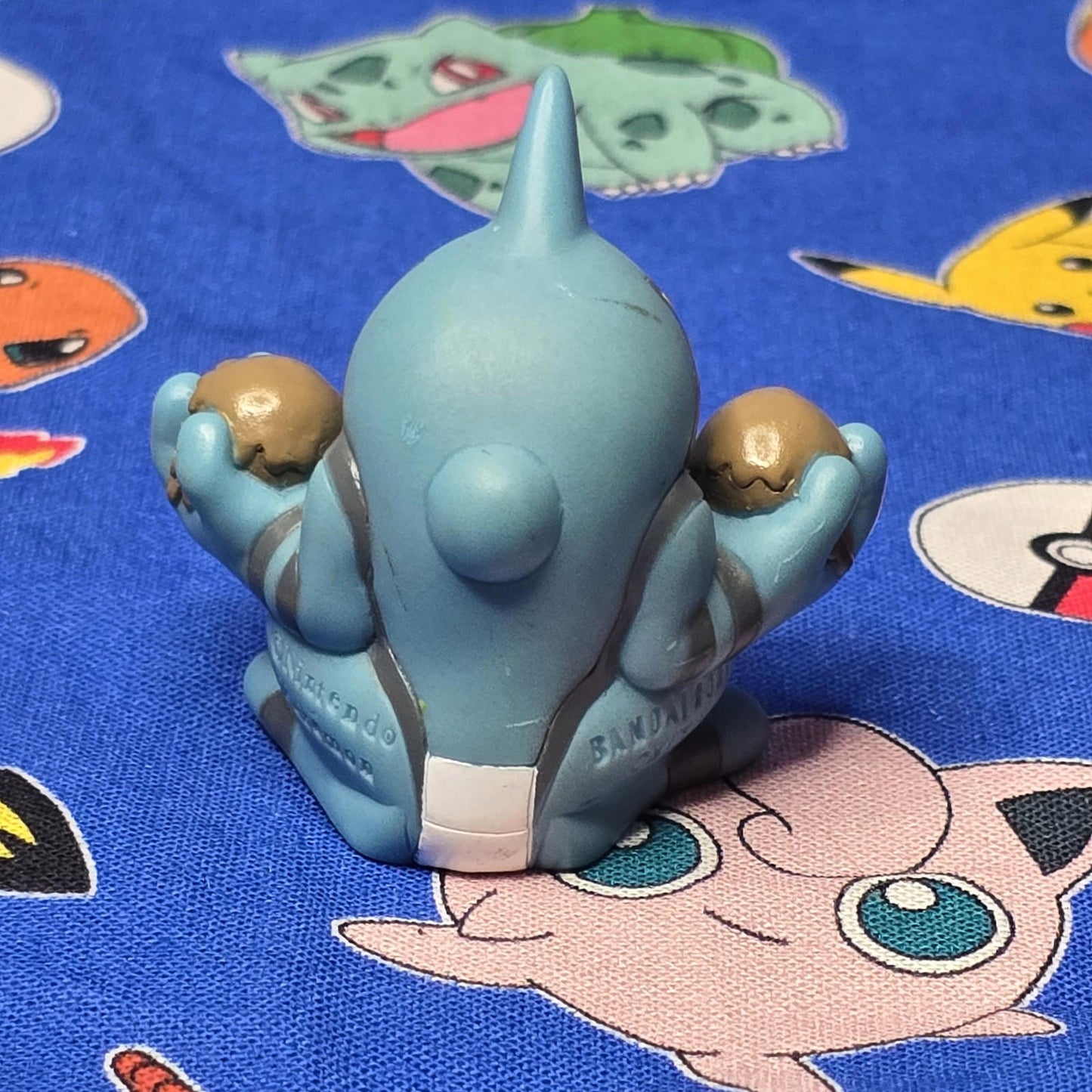 Pokemon Toxicroak Figure Finger Puppet 2009 Nintendo Bandai PVC Japan USA Seller