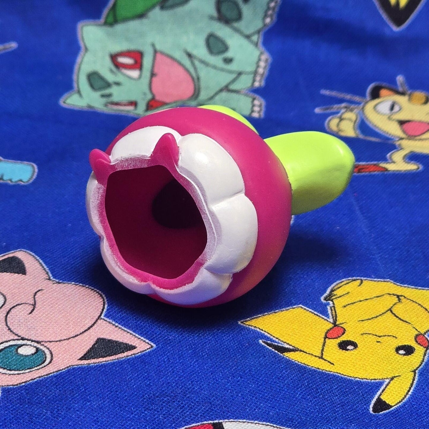 Pokemon Bounsweet Figure Finger Puppet 2017 Nintendo PVC Bandai Japan USA Seller