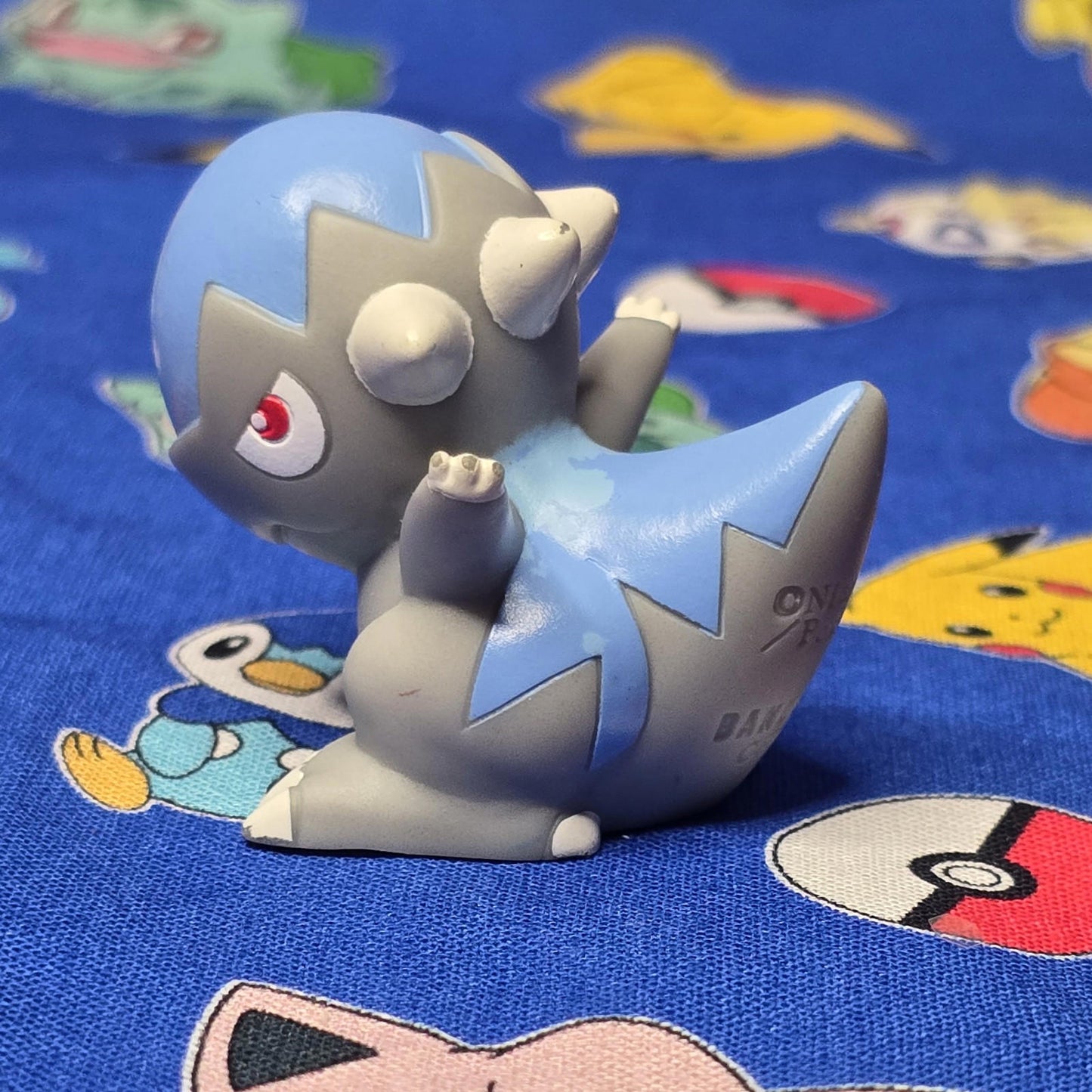 Pokemon Cranidos Figure Finger Puppet 2008 Nintendo Bandai PVC Japan USA Seller
