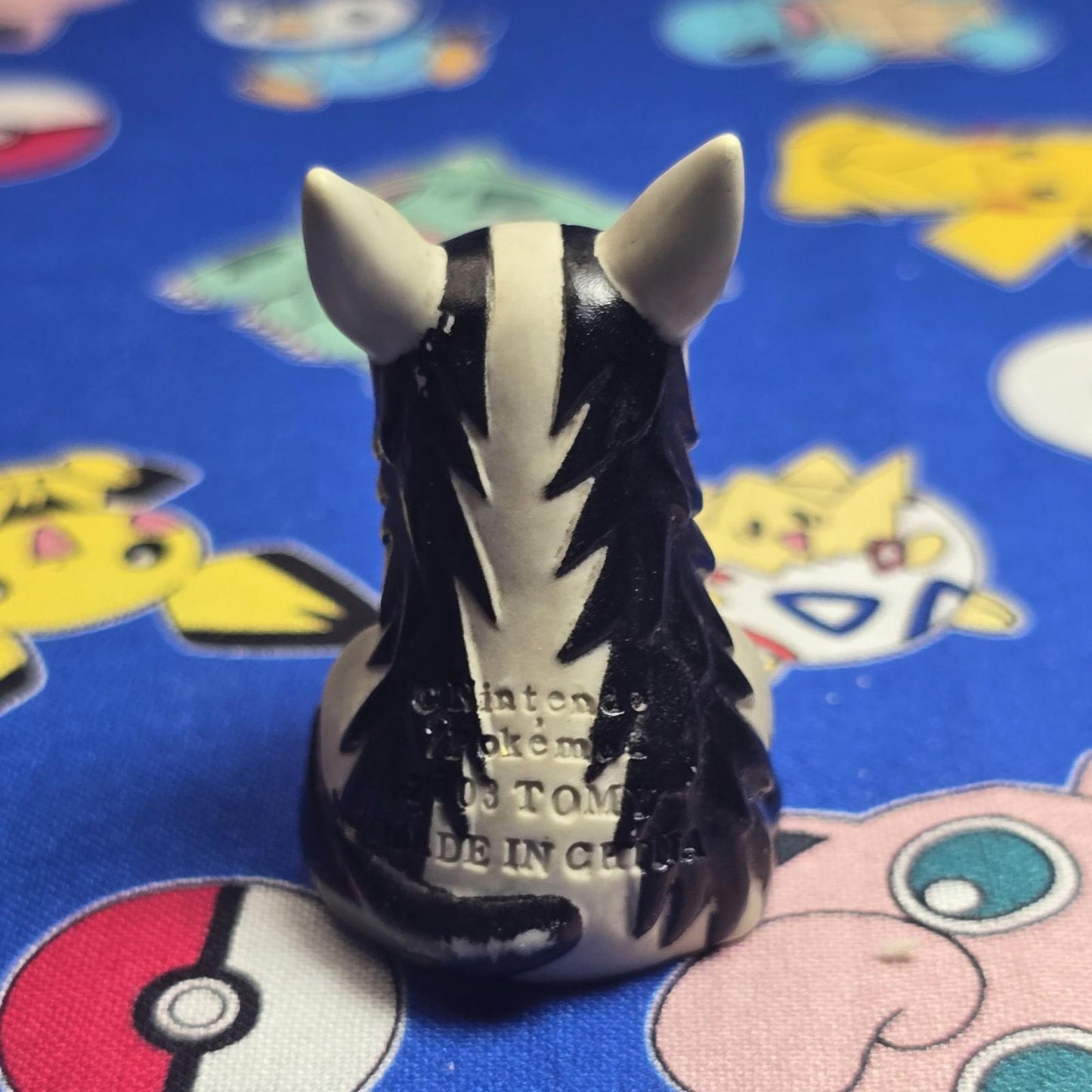 Pokemon Mightyena Figure Finger Puppet 2003 Nintendo Tomy PVC Japan US Seller