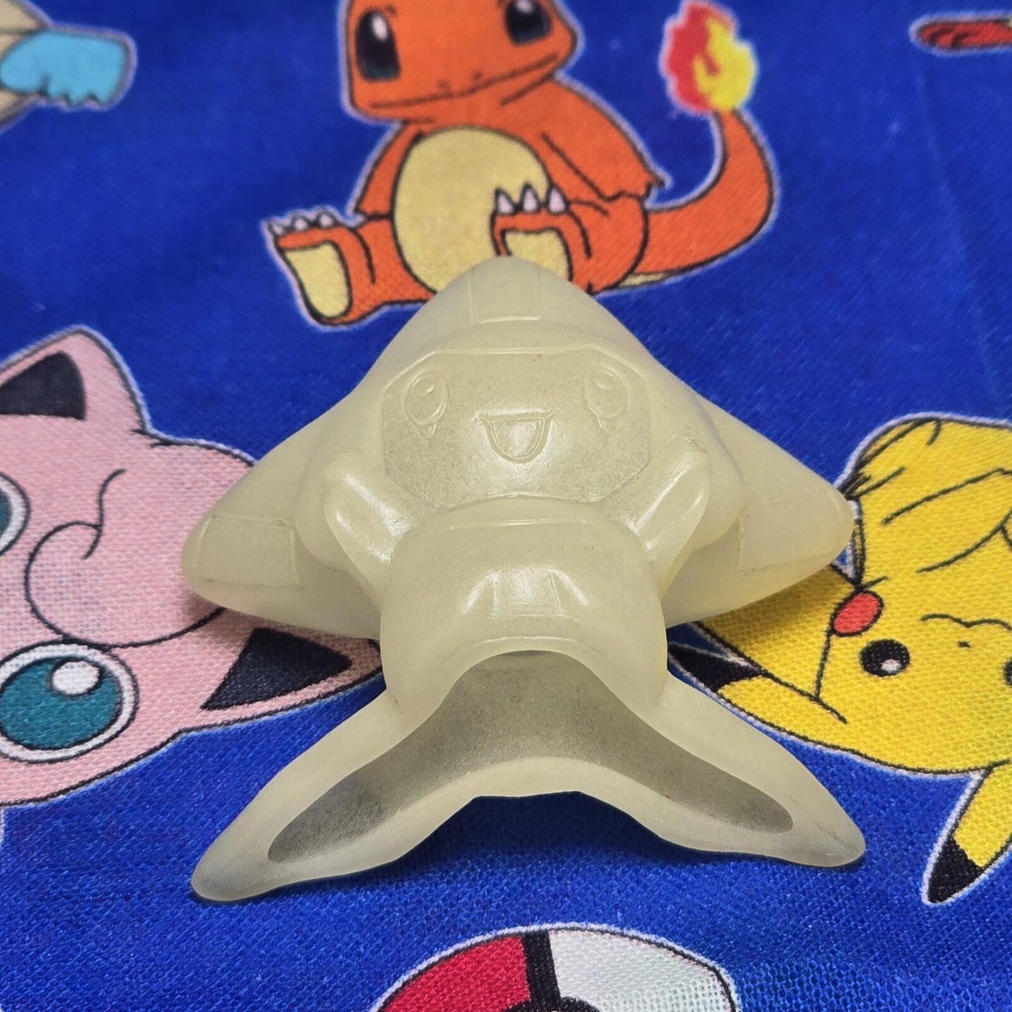 Pokemon Jirachi Glow In Dark Figure Finger Puppet 2003 Nintendo Bandai Japan USA