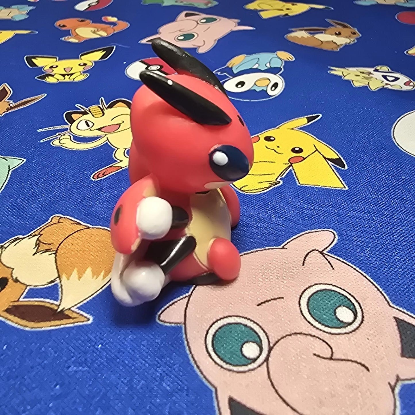 Pokemon Ledian Figure Finger Puppet 2001 Nintendo Bandai PVC Vintage Japan US