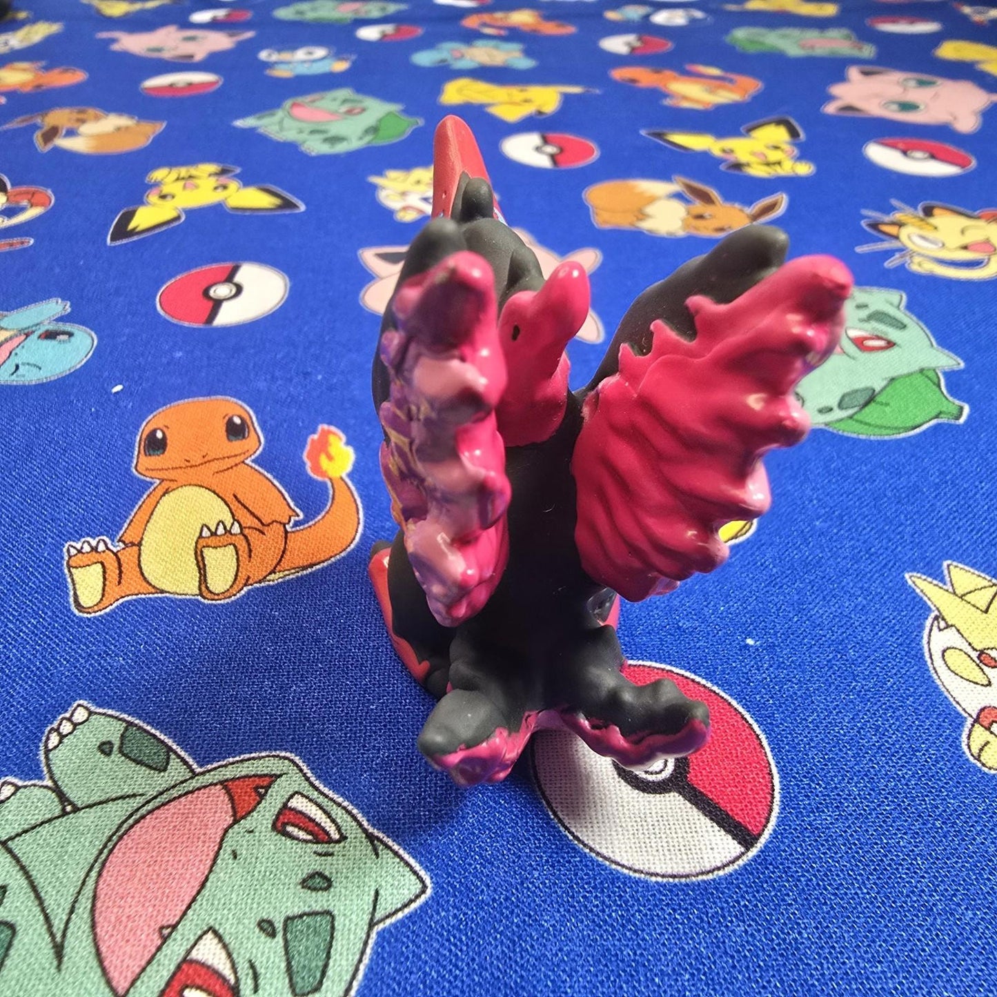 Pokemon Moltres Galarian Galar Figure Finger Puppet 2021 Nintendo Bandai Japan