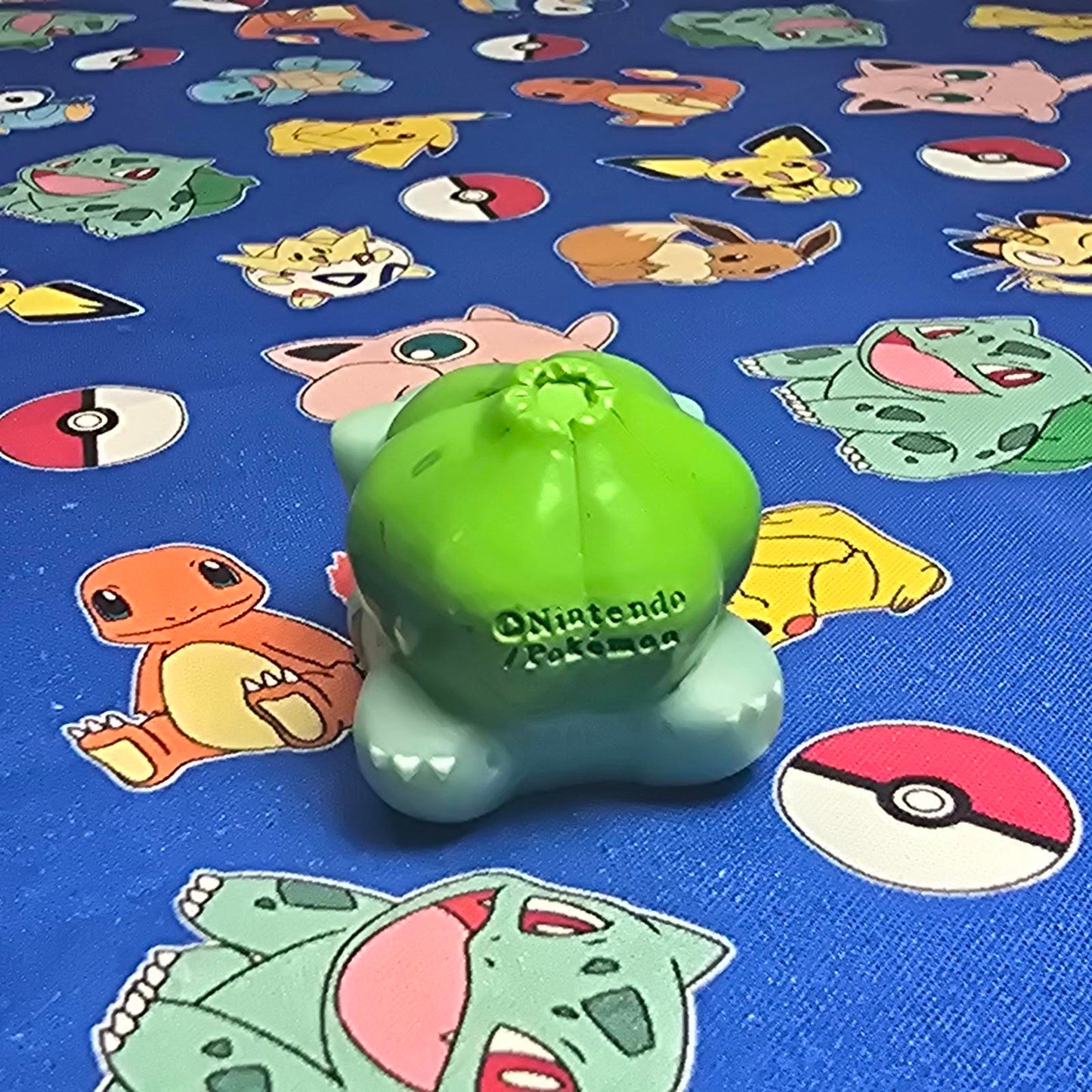 Pokemon Bulbasaur Figure Finger Puppet 2005 Nintendo Bandai PVC Vintage Japan US