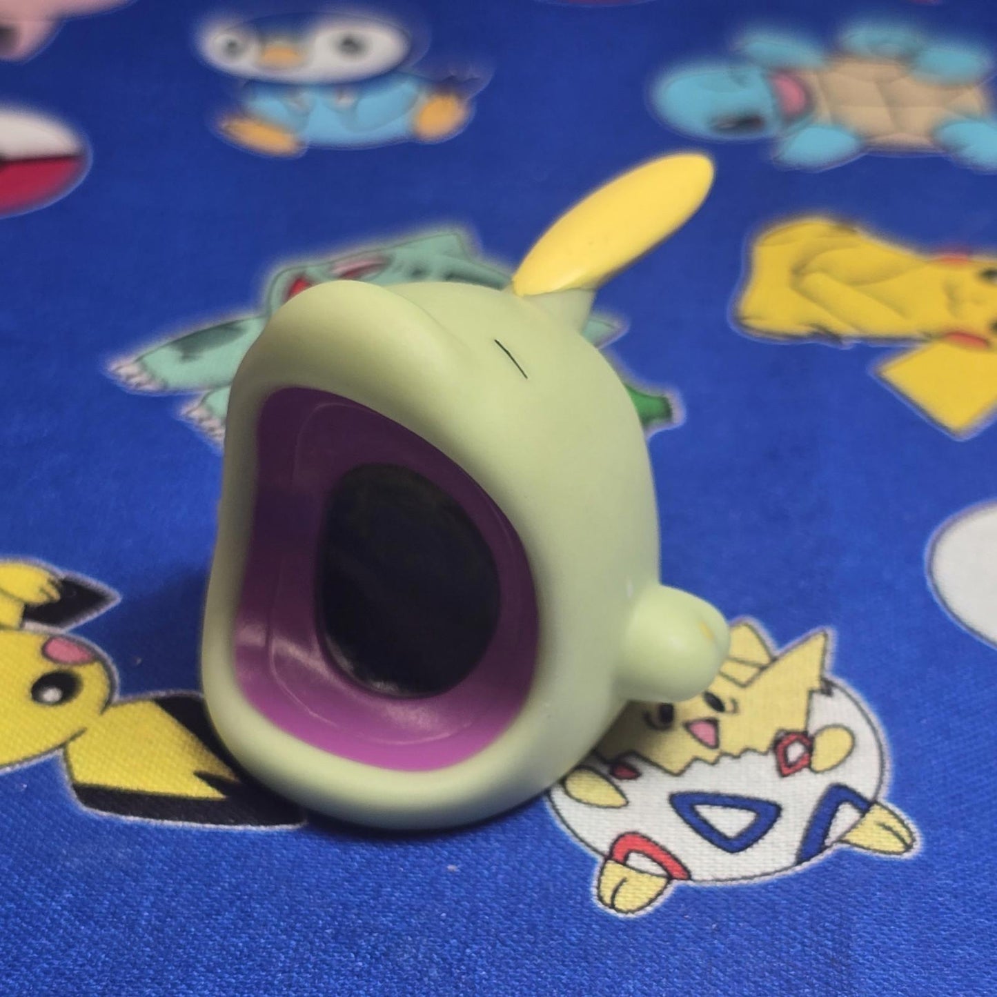 Pokemon Gulpin Figure Finger Puppet 2006 Nintendo PVC Japan Bandai USA Seller