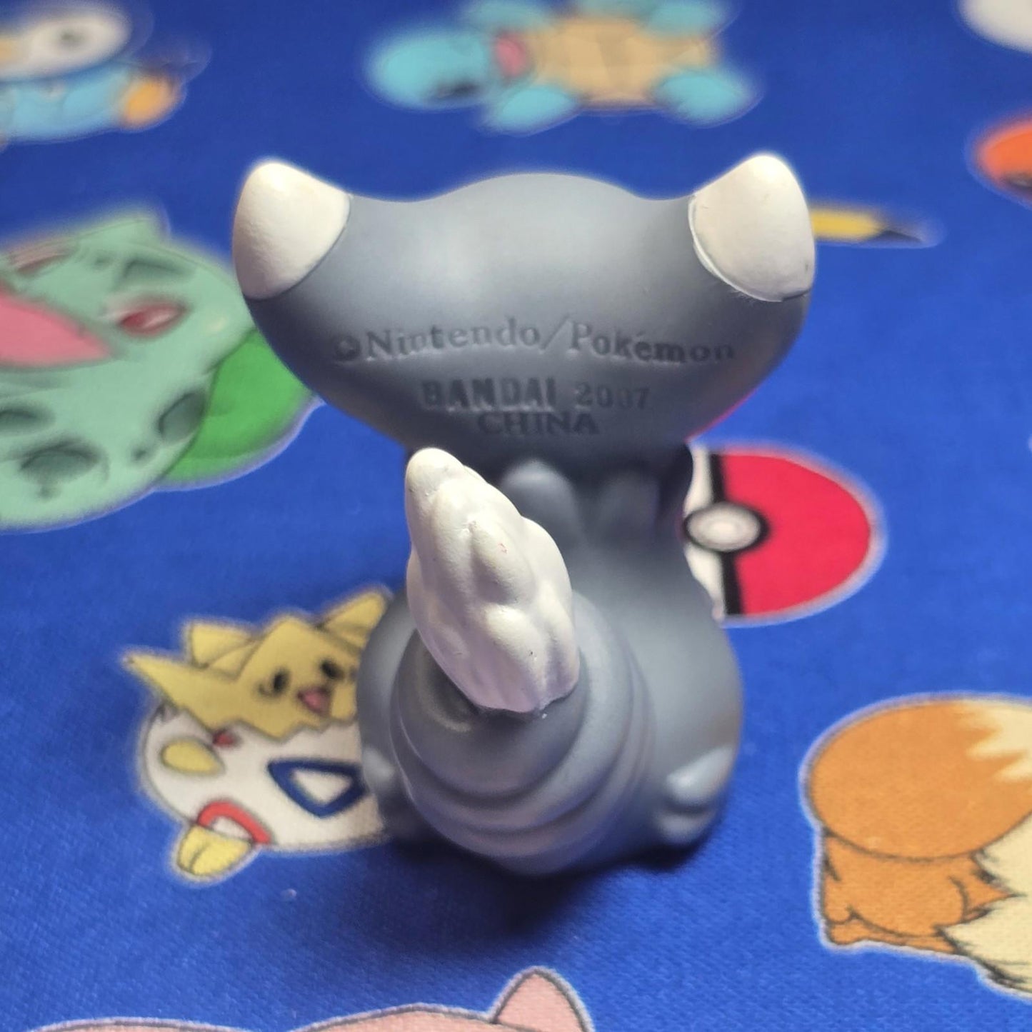 Pokemon Glameow Figure Finger Puppet 2007 Nintendo Bandai PVC Japan USA Seller
