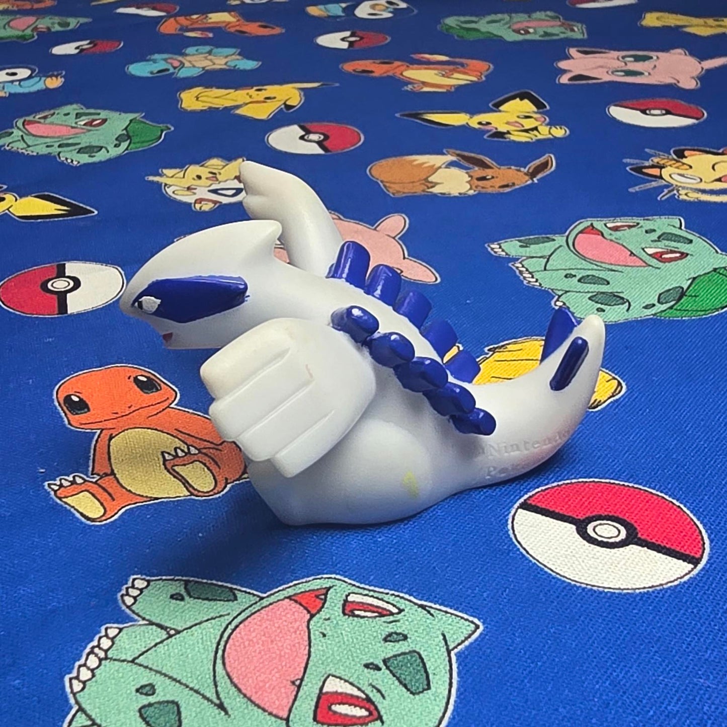 Pokemon Lugia Figure Finger Puppet 2007 Nintendo Bandai PVC Toy Japan USA Seller