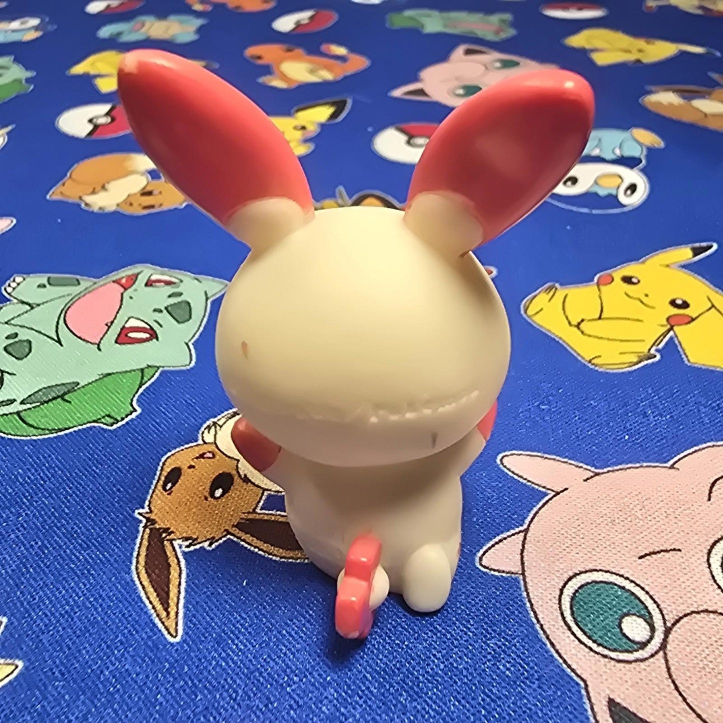 Pokemon Plusle Figure Finger Puppet 2003 Nintendo Bandai PVC Vintage Japan US